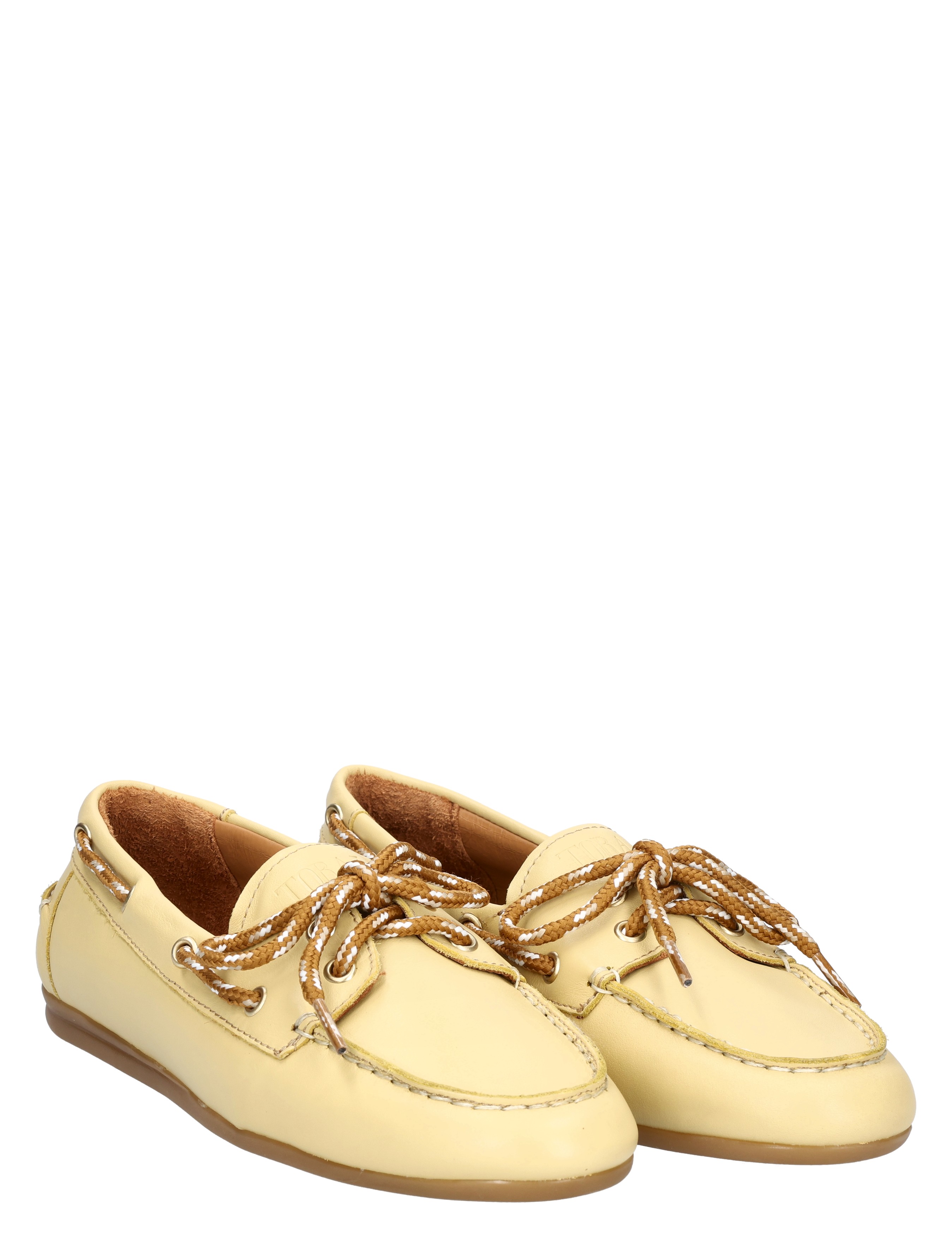 Toral Shoes - Kimana Leather Iris Soft Yellow - Dames - Loafers - 49643_55_5