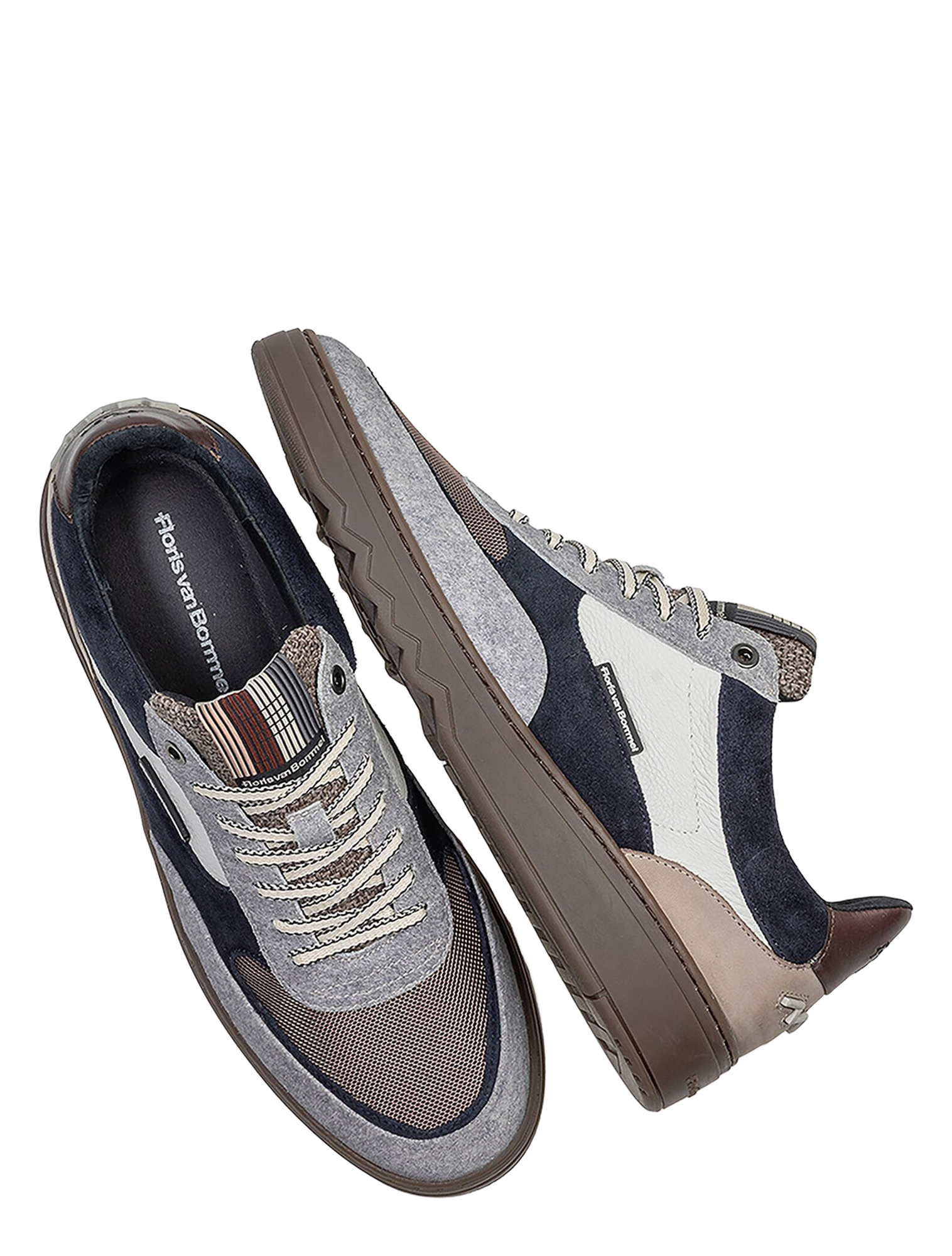 Floris van Bommel - De Kupster SFM-10143 32-01 LightGrey G+ Wijdte - Heren - Lage Sneakers - Sneakers - 50114_09_3