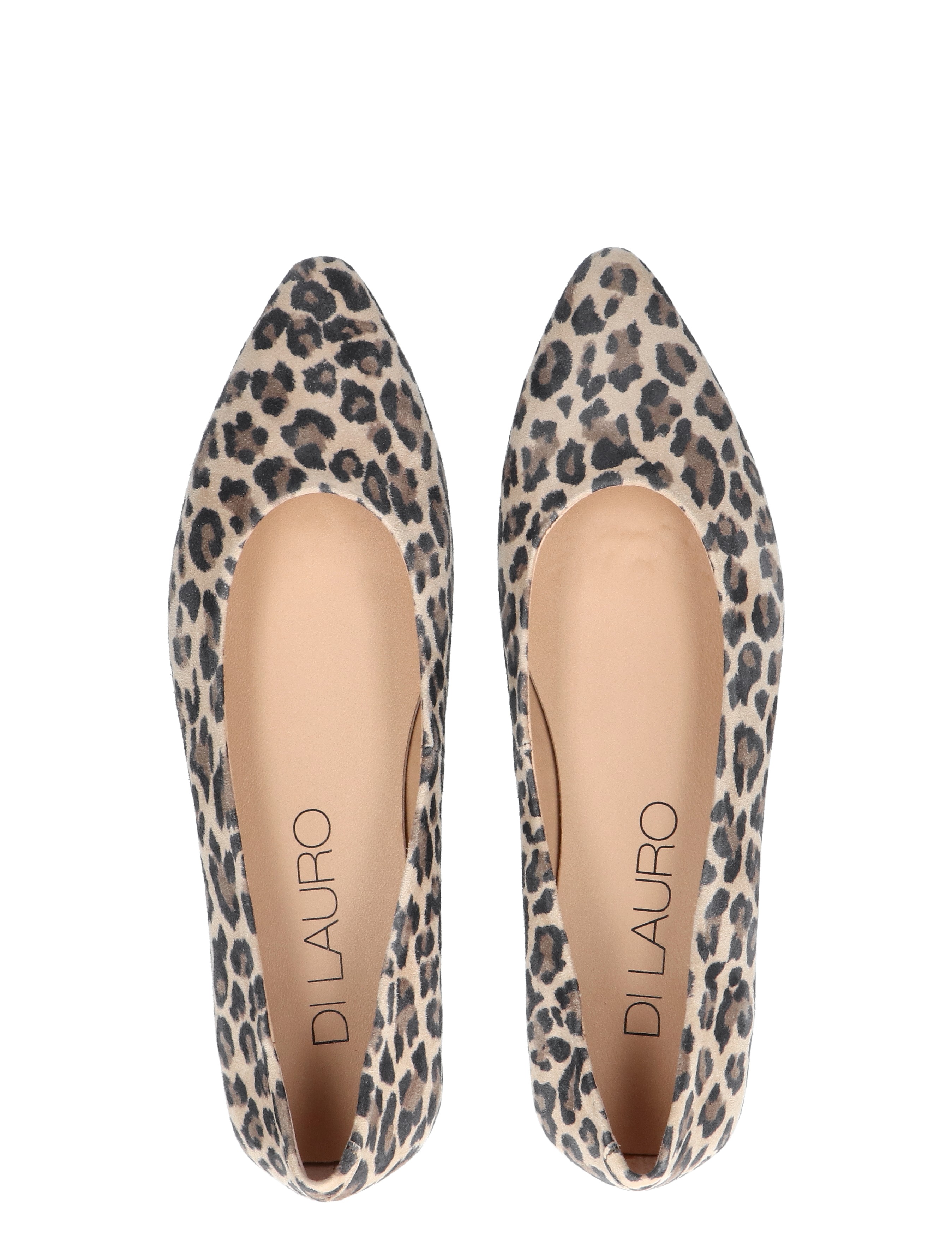 Di Lauro - Widja Beige Black Leopard - Dames - Ballerinas - 47626_71_7