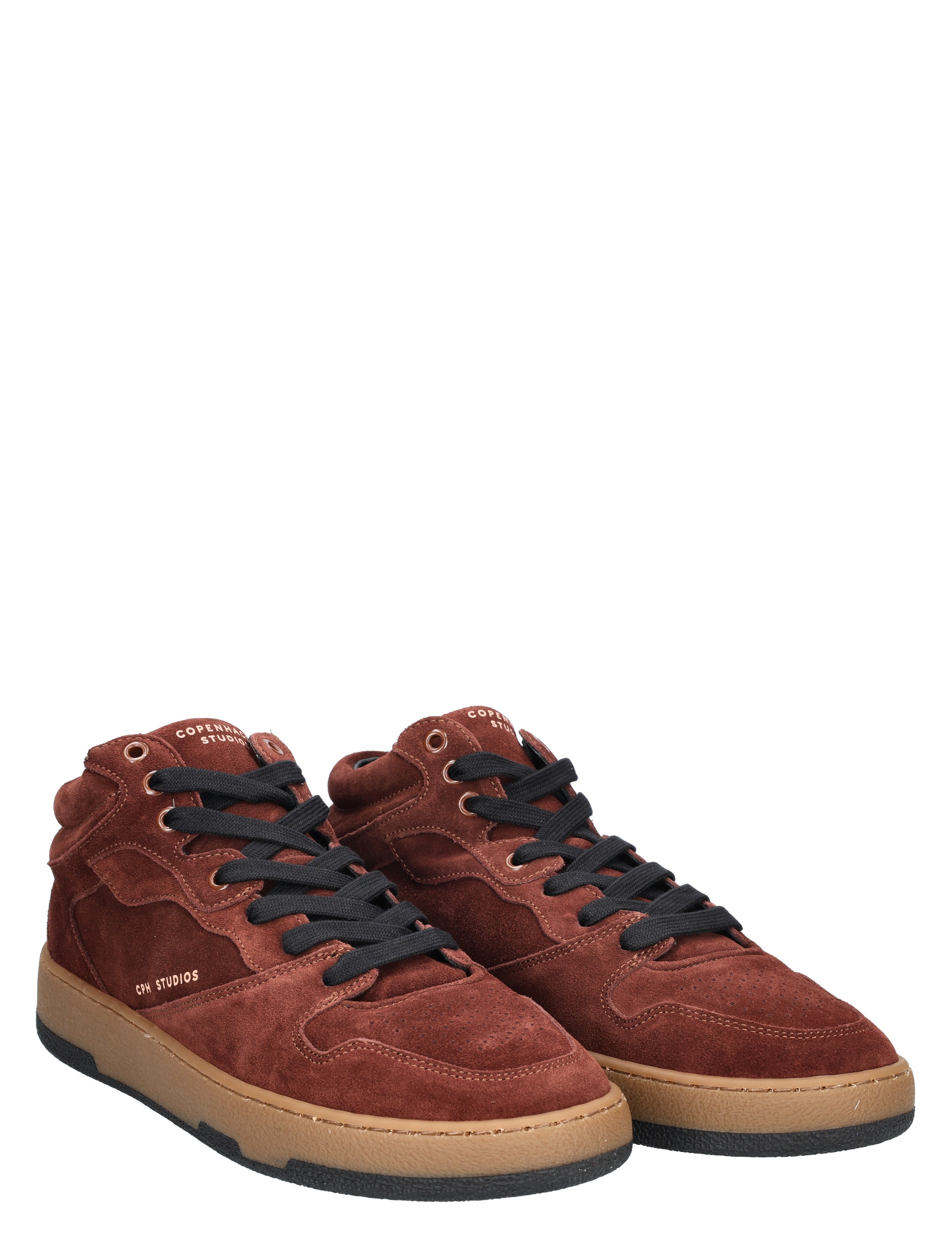 Copenhagen Studios - CPH 469 Men Suede Wood - Heren - Sneakers - Hoge Sneakers - 48485_42_5