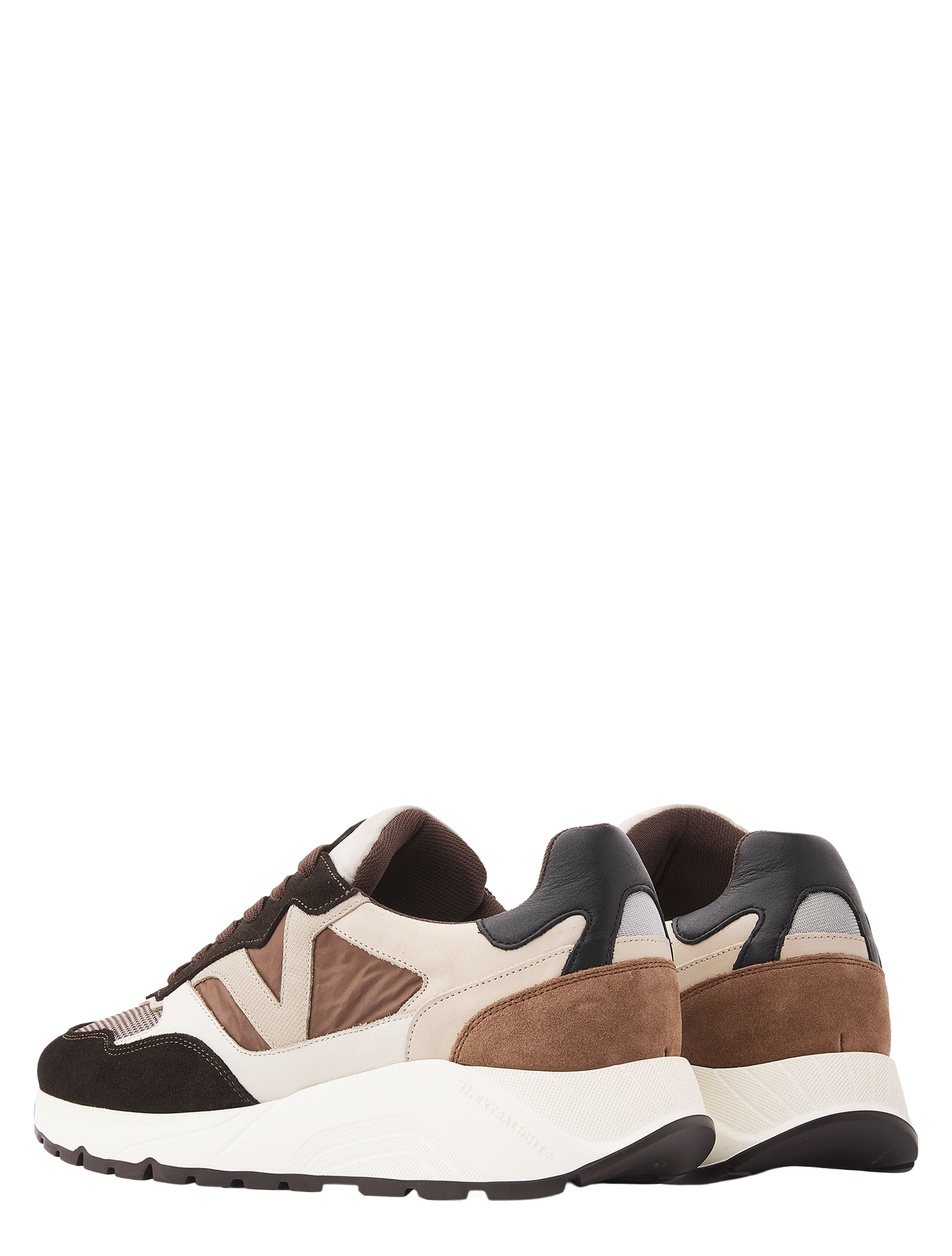 sneakers, shoe, trainers, brown, suede