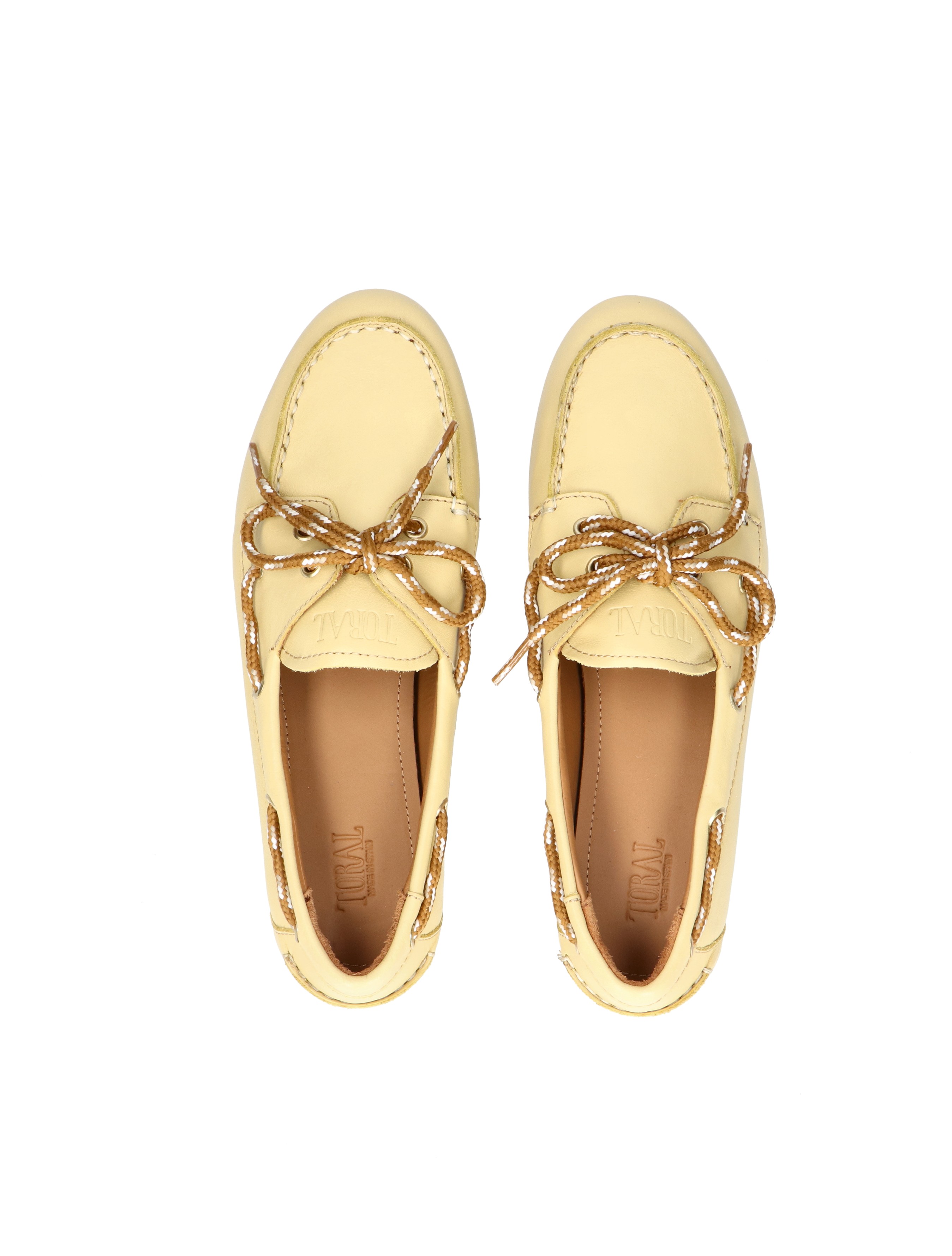 Toral Shoes - Kimana Leather Iris Soft Yellow - Dames - Loafers - 49643_55_7