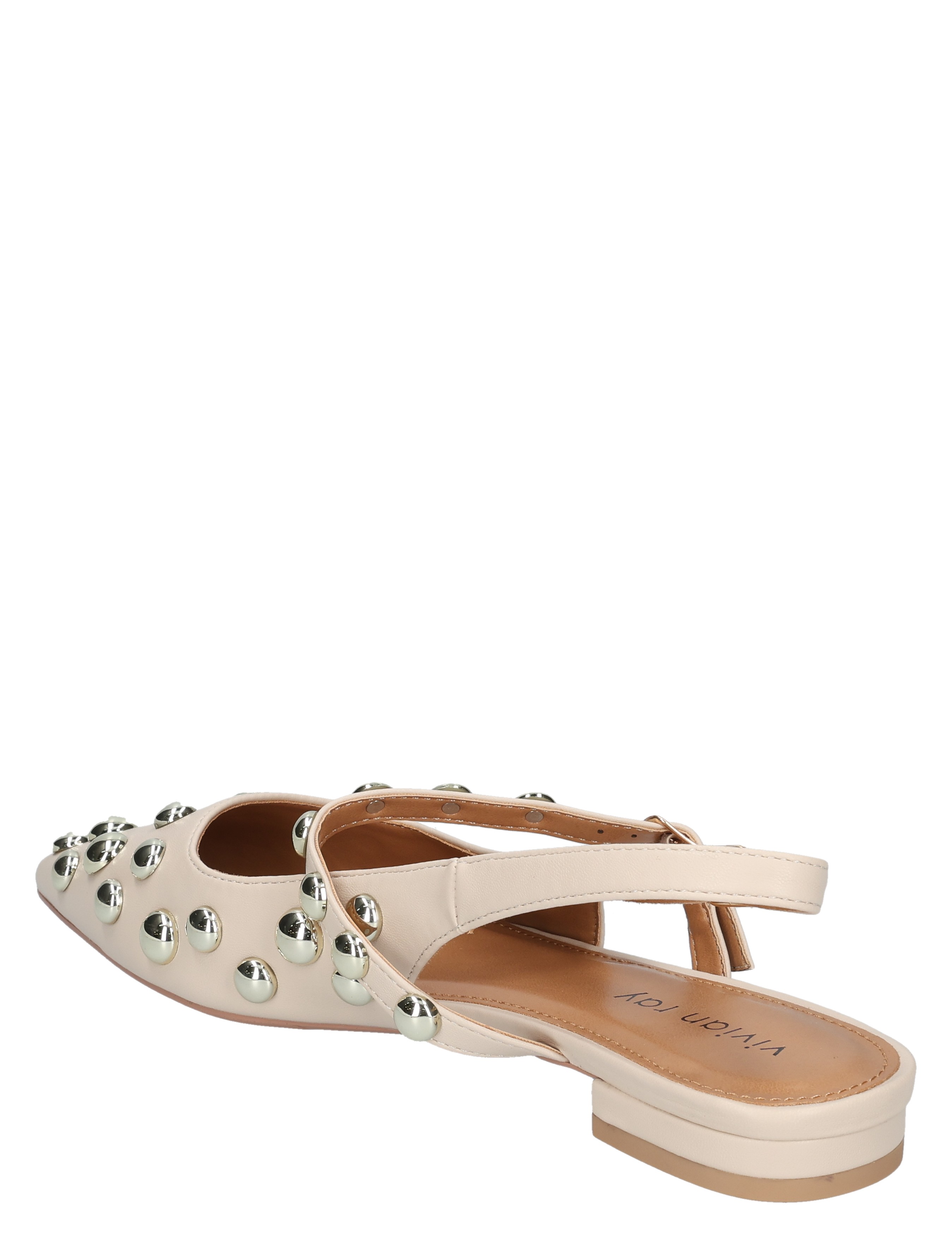 Vivian Ray - Ziloe 2615026 Nude - Dames - Ballerinas - 50201_77_4