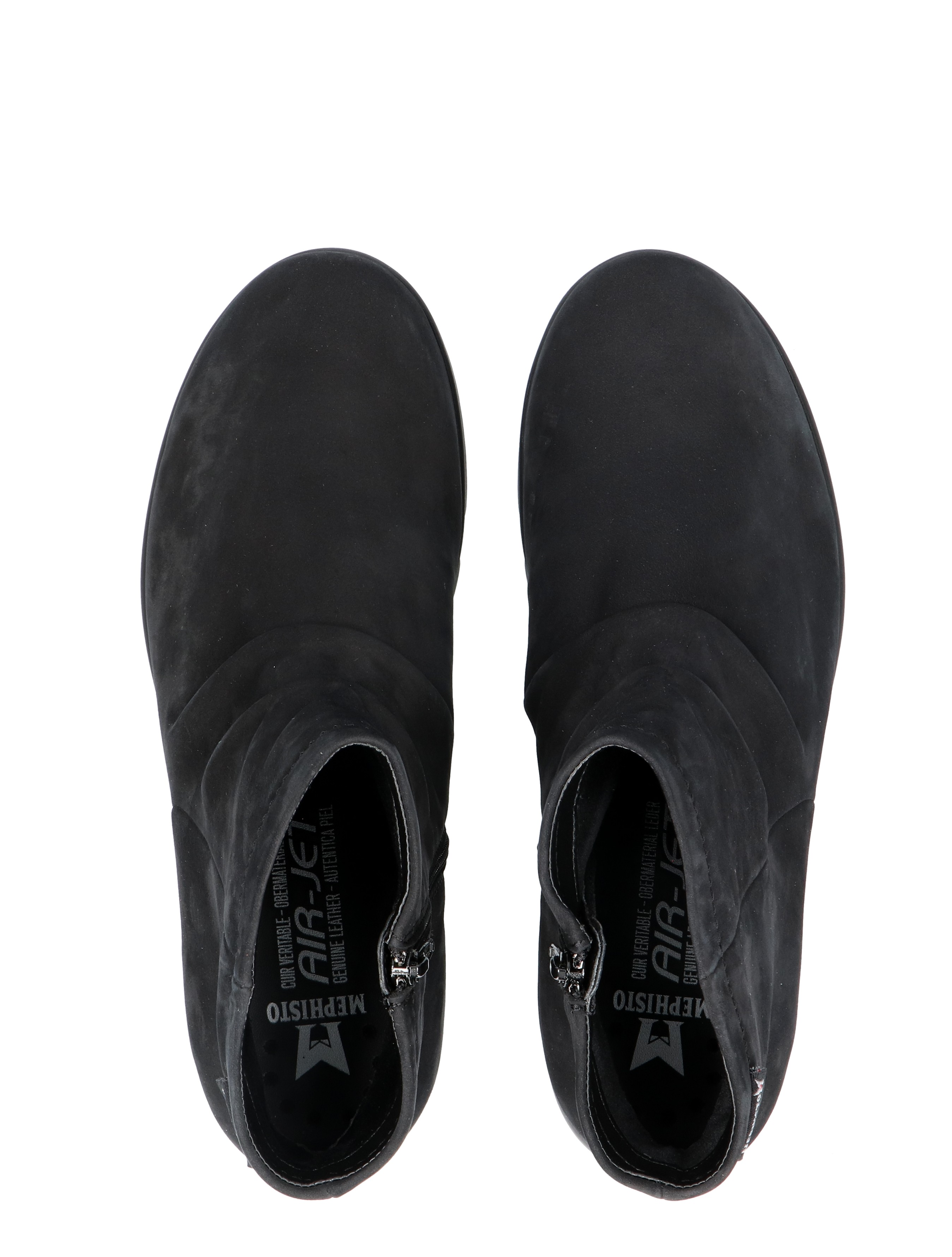 Mephisto - Rezia Bucksoft Black G-Wijdte - Dames - Boots - Enkellaarsjes - 49128_11_7