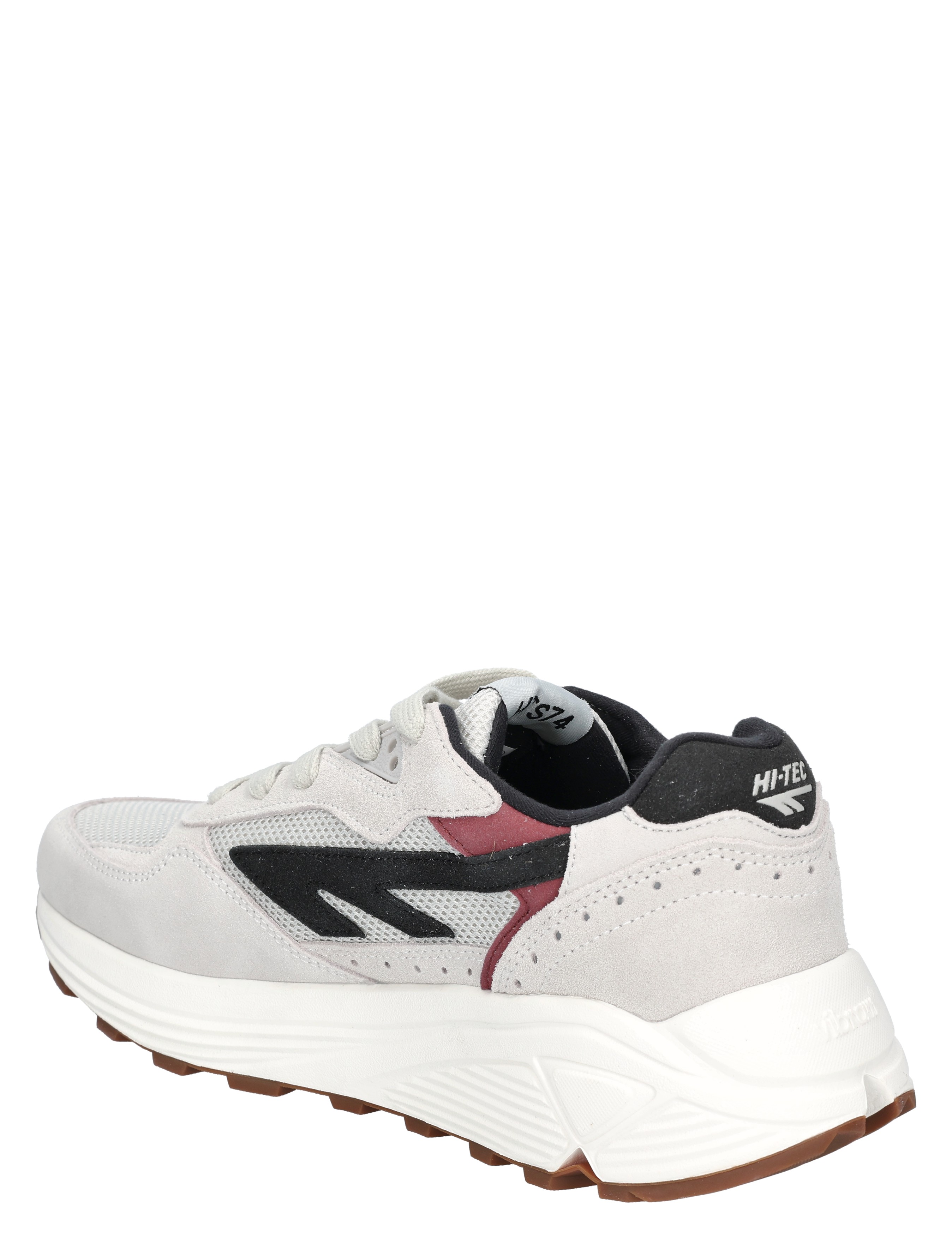 Hi-Tec - HTS Shadow RGS Men 267 White Black Red Gum - Heren - Lage Sneakers - Sneakers - 49721_91_4