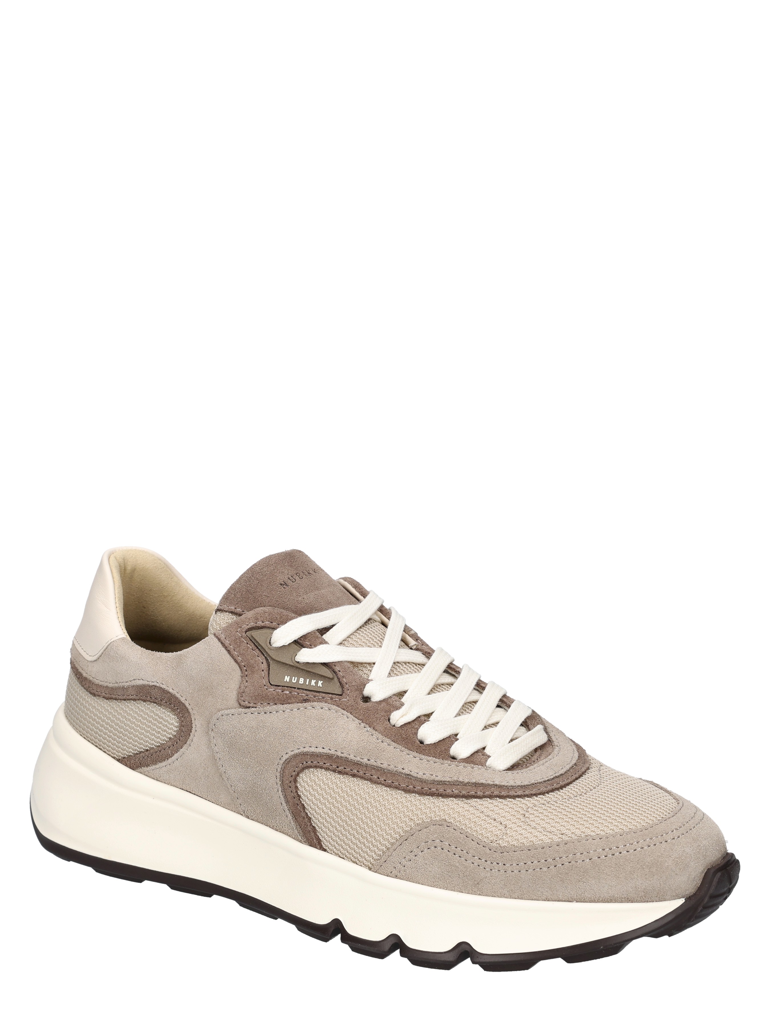sneaker, sportschoen, taupe, grijze schoen, lagere bovenkant
