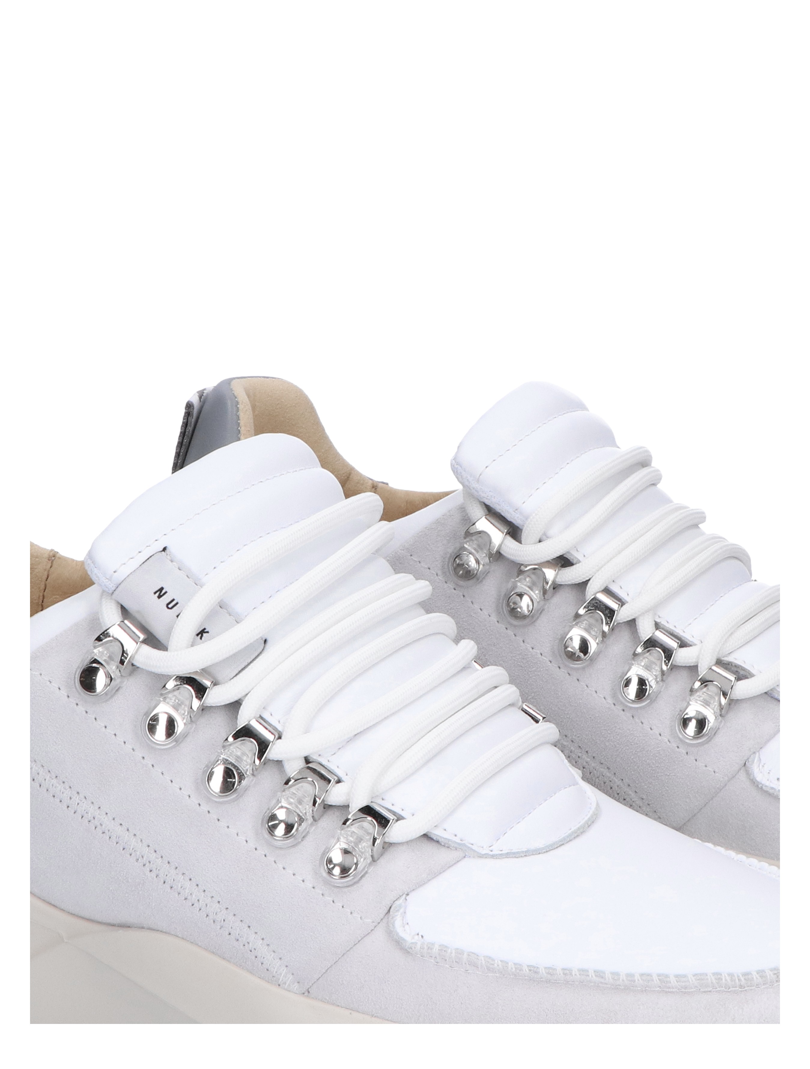 Nubikk - Roque Roman Men White Combi Grey - Heren - Lage Sneakers - Sneakers - 43715_89_6