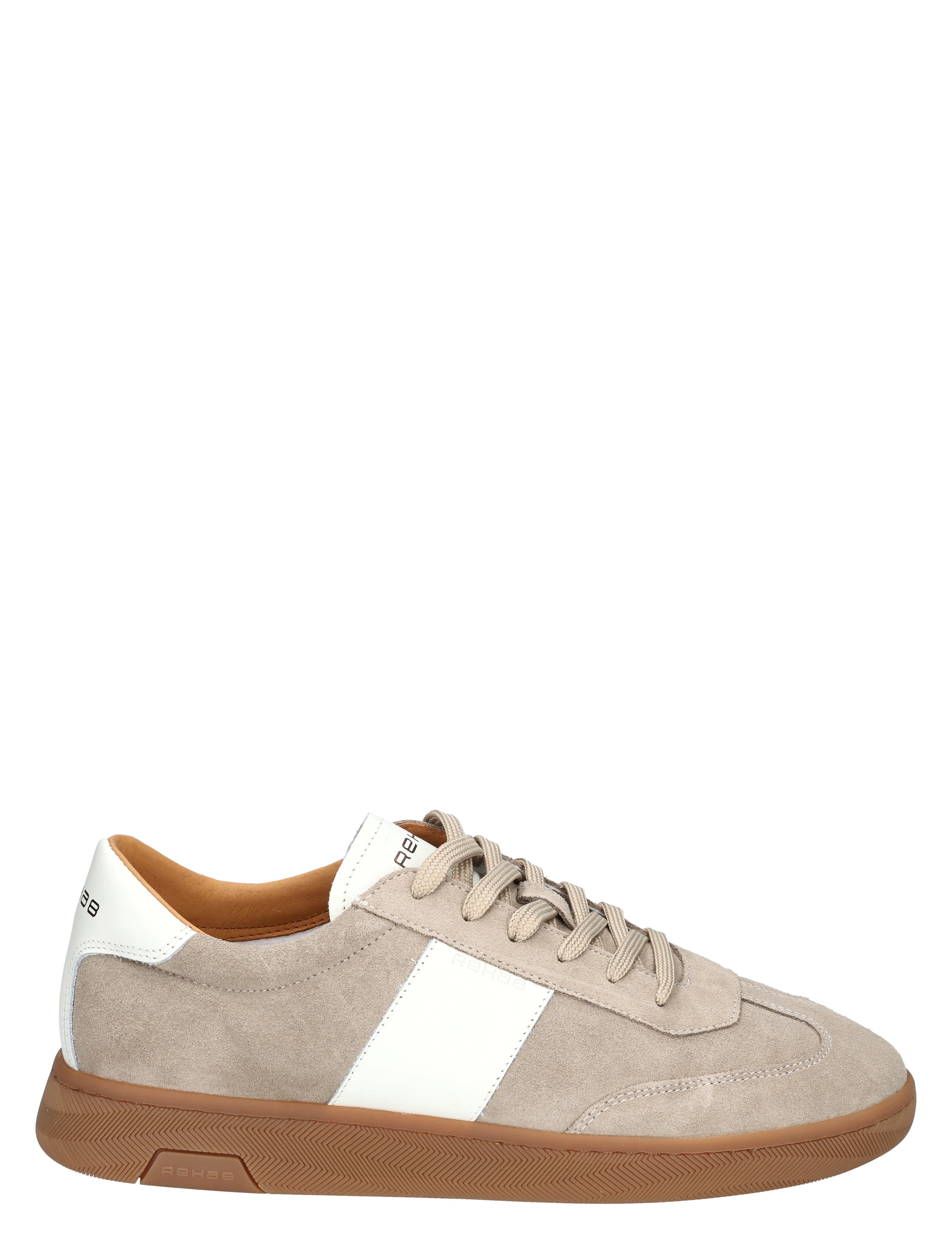 Rehab Footwear - Zack Suede Leathe 2512633103 5300 Khaki - Heren - Veterschoenen - Casual Veterschoenen - 50805_77_1