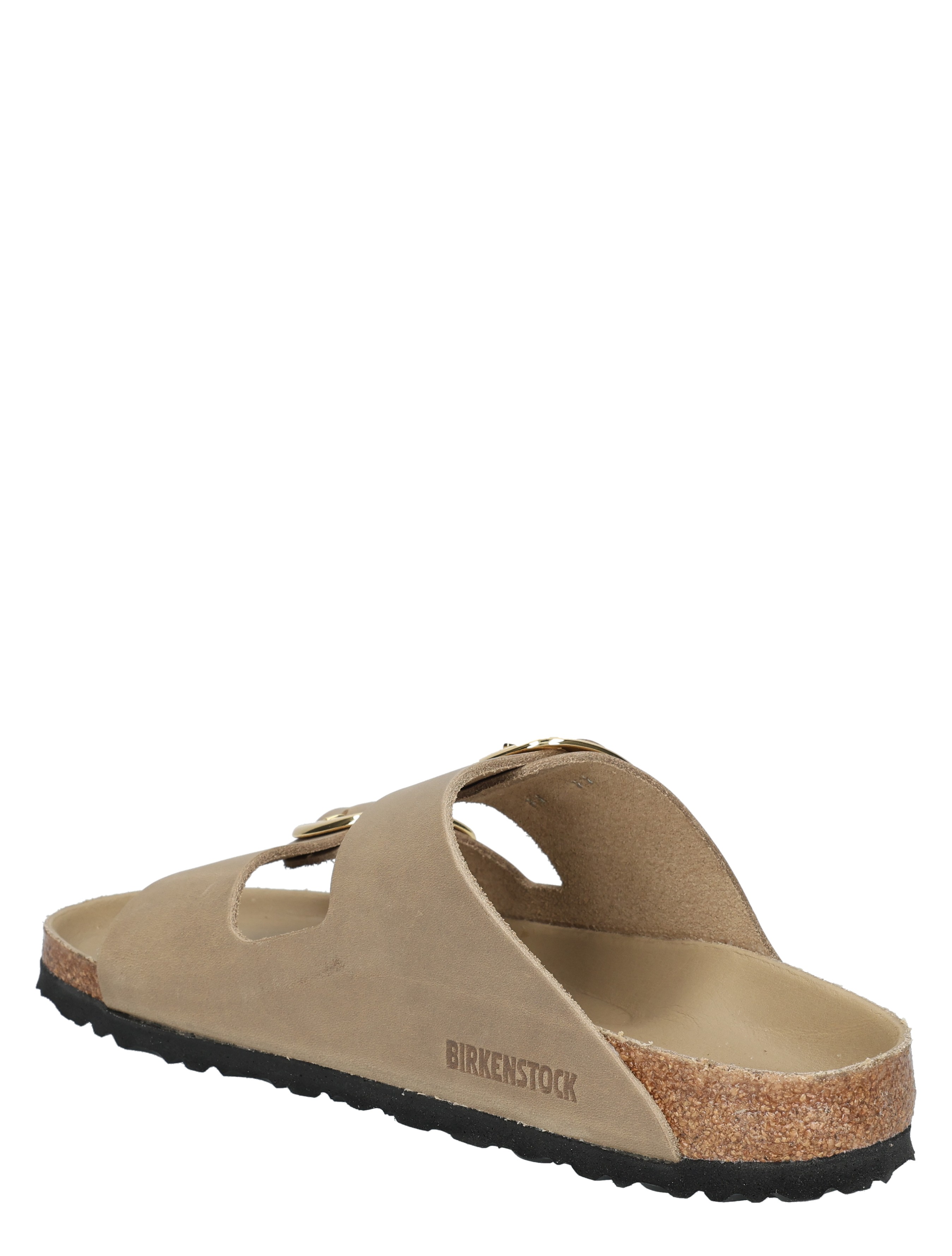 Birkenstock - Arizona Women Big Buckle Leather Oiled Tobacco - Dames - Slippers - 49857_77_5