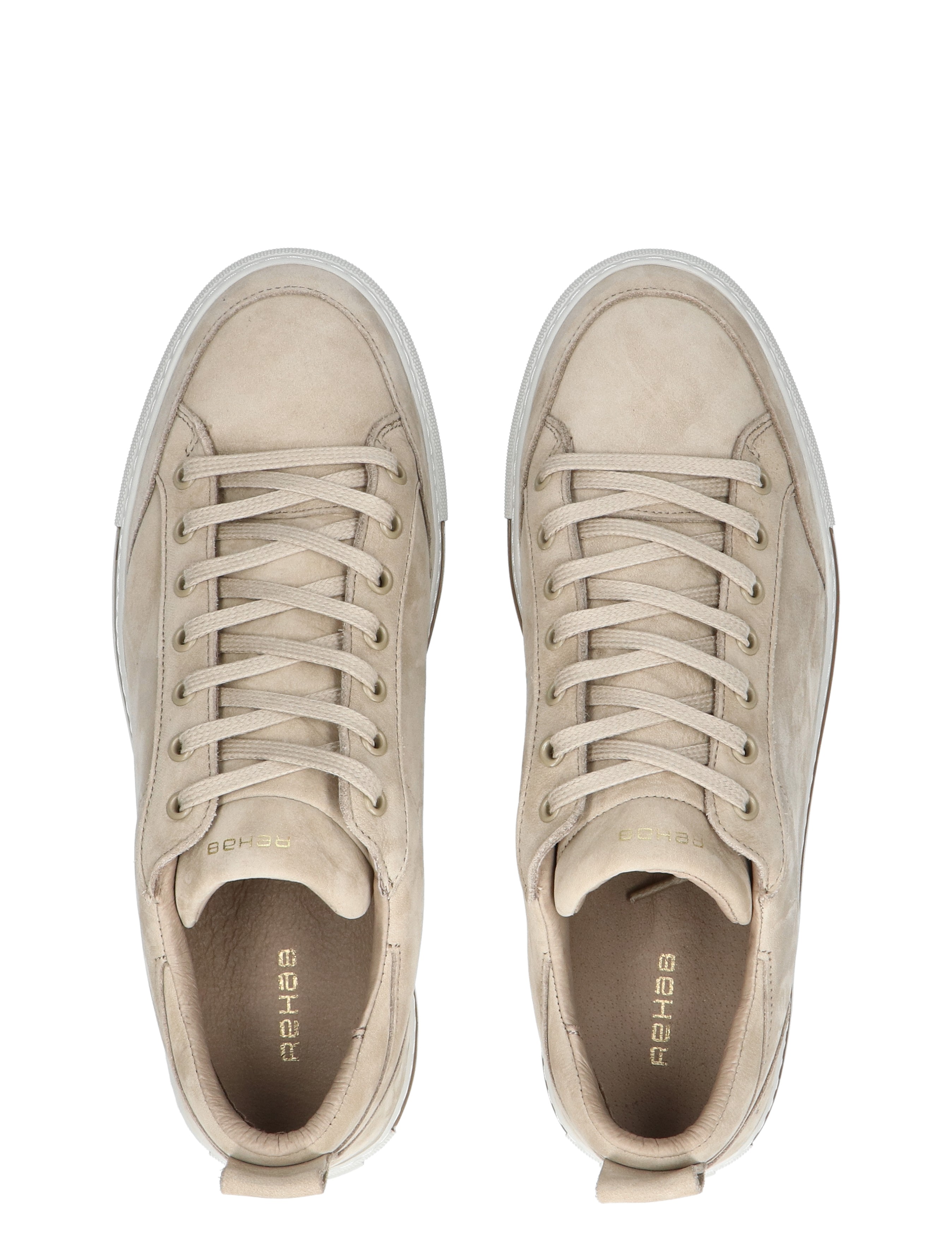 Rehab Footwear - Crash Nubuck Sand - Heren - Lage Sneakers - Sneakers - 47406_77_7