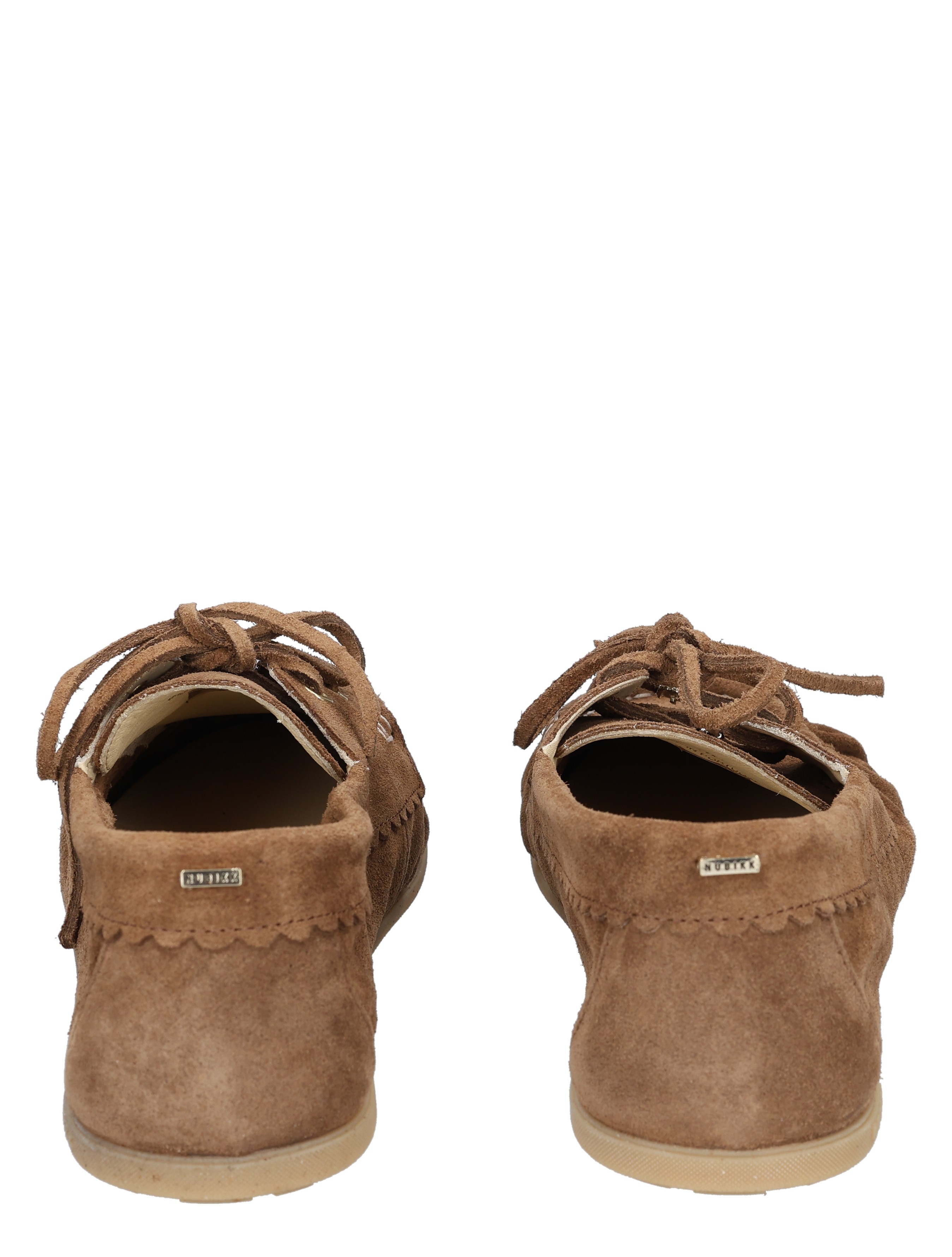 suede, bruin, loafers, casual, schoenen