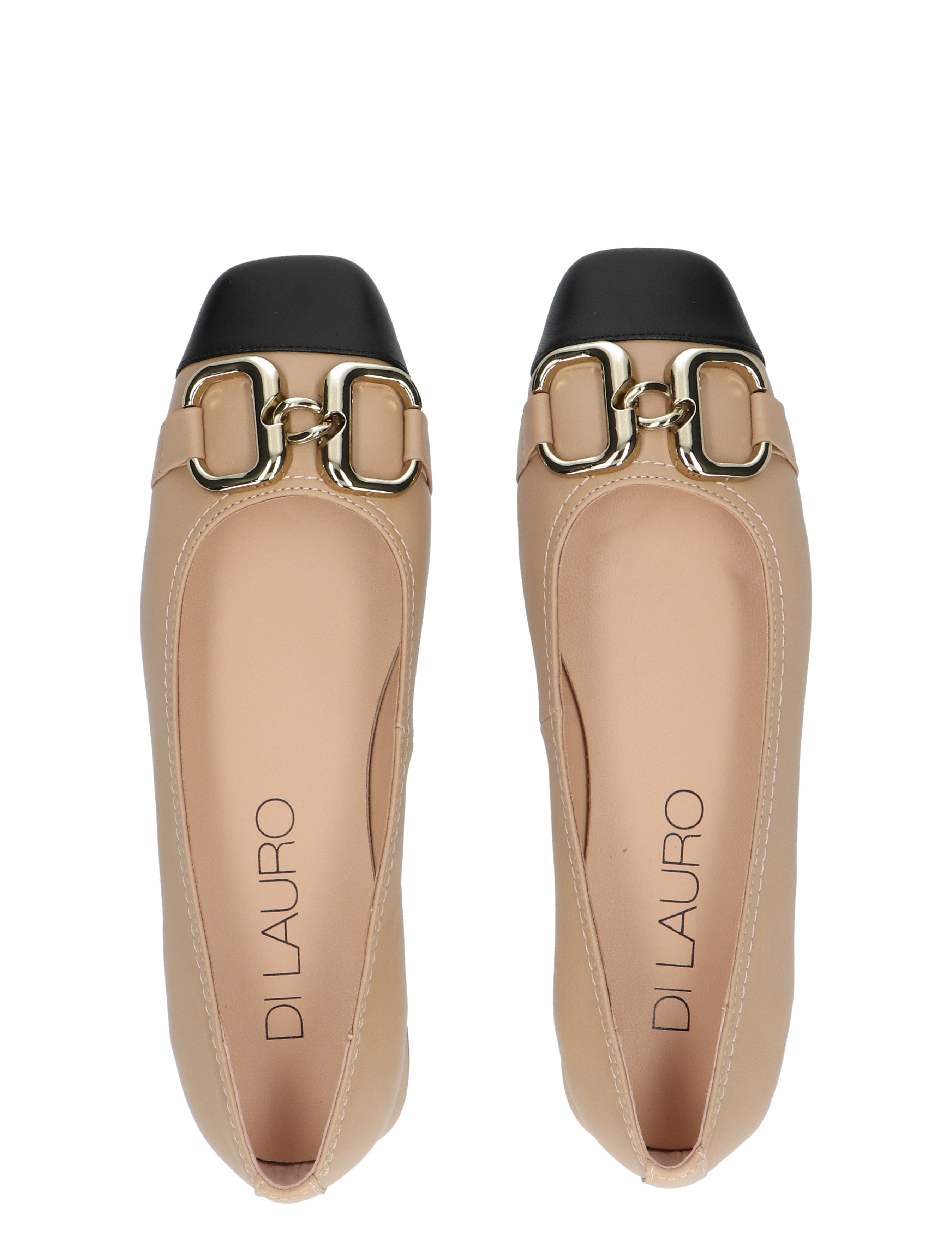 Di Lauro - Winola Beige Black - Dames - Ballerinas - 47632_21_7