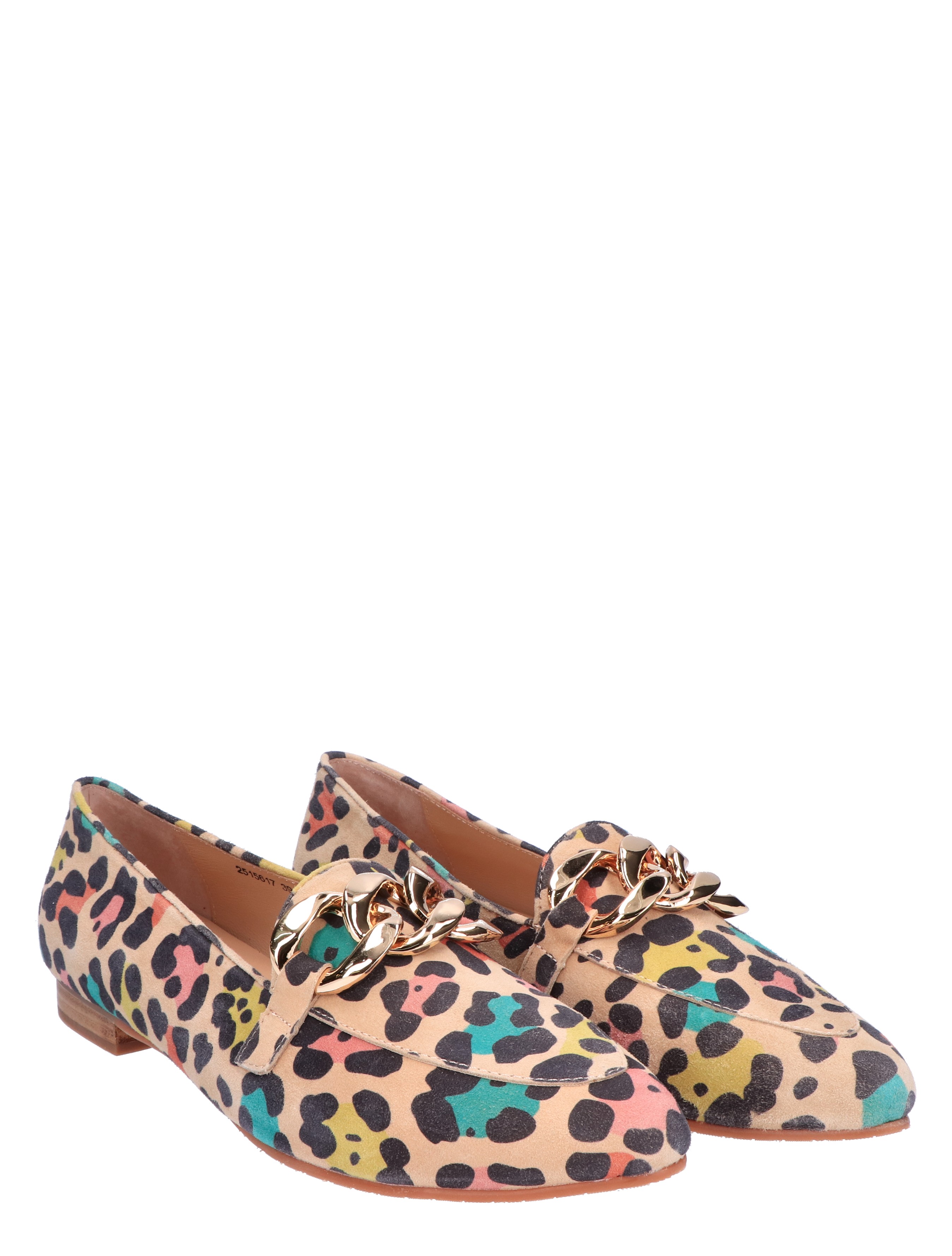 Di Lauro - Wiltine Multi Color Leopard - Dames - Loafers - 47627_59_5
