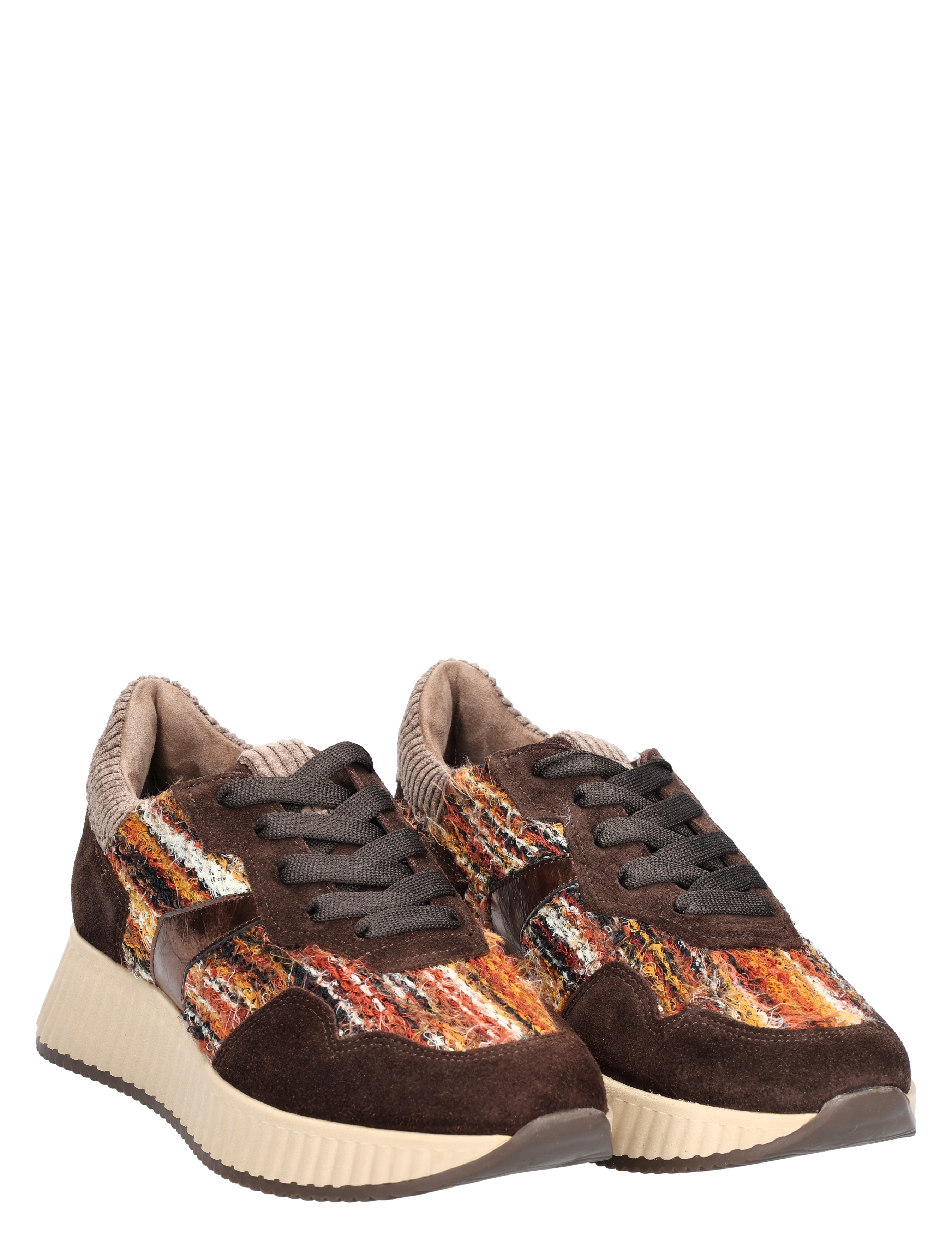 Softwaves - 8.95.20 Brown - Sneakers - Dames - Lage Sneakers - 48885_22_5