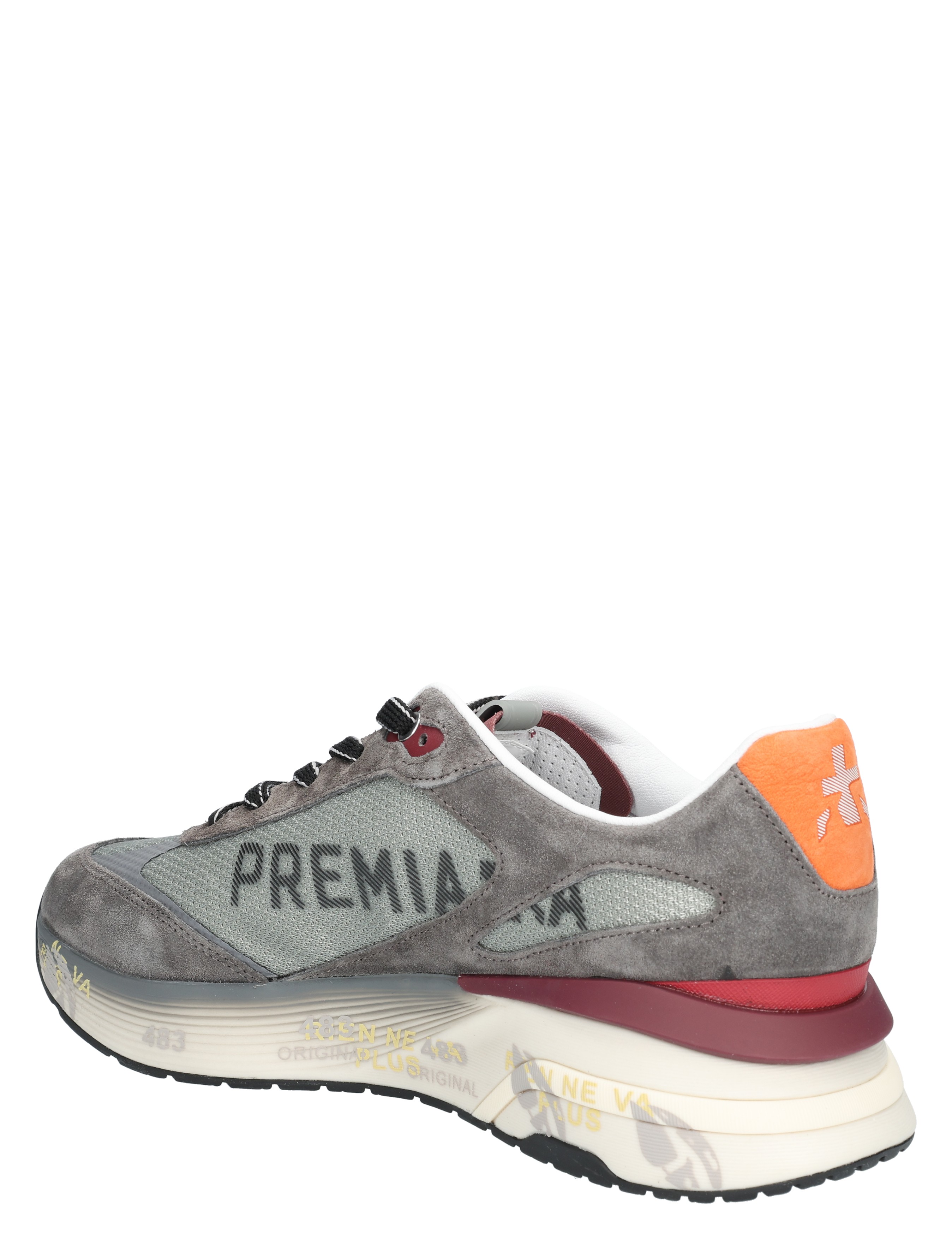 Premiata - Moerun Men 7773 Grey - Heren - Lage Sneakers - Sneakers - 48846_99_4