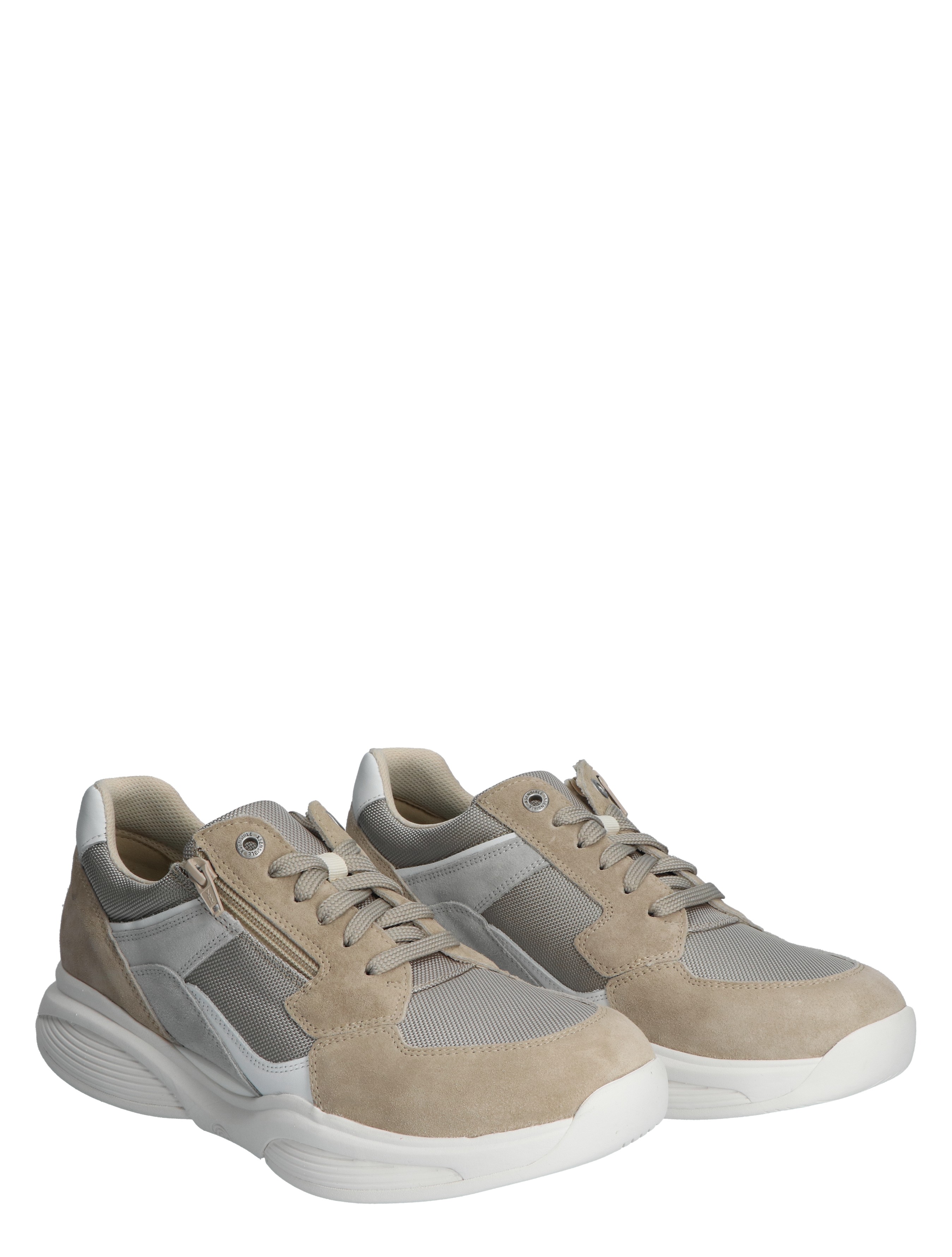 Xsensible - 30088.1 401 Beige H-Wijdte - Heren - Veterschoenen - Casual Veterschoenen - 41294_77_5