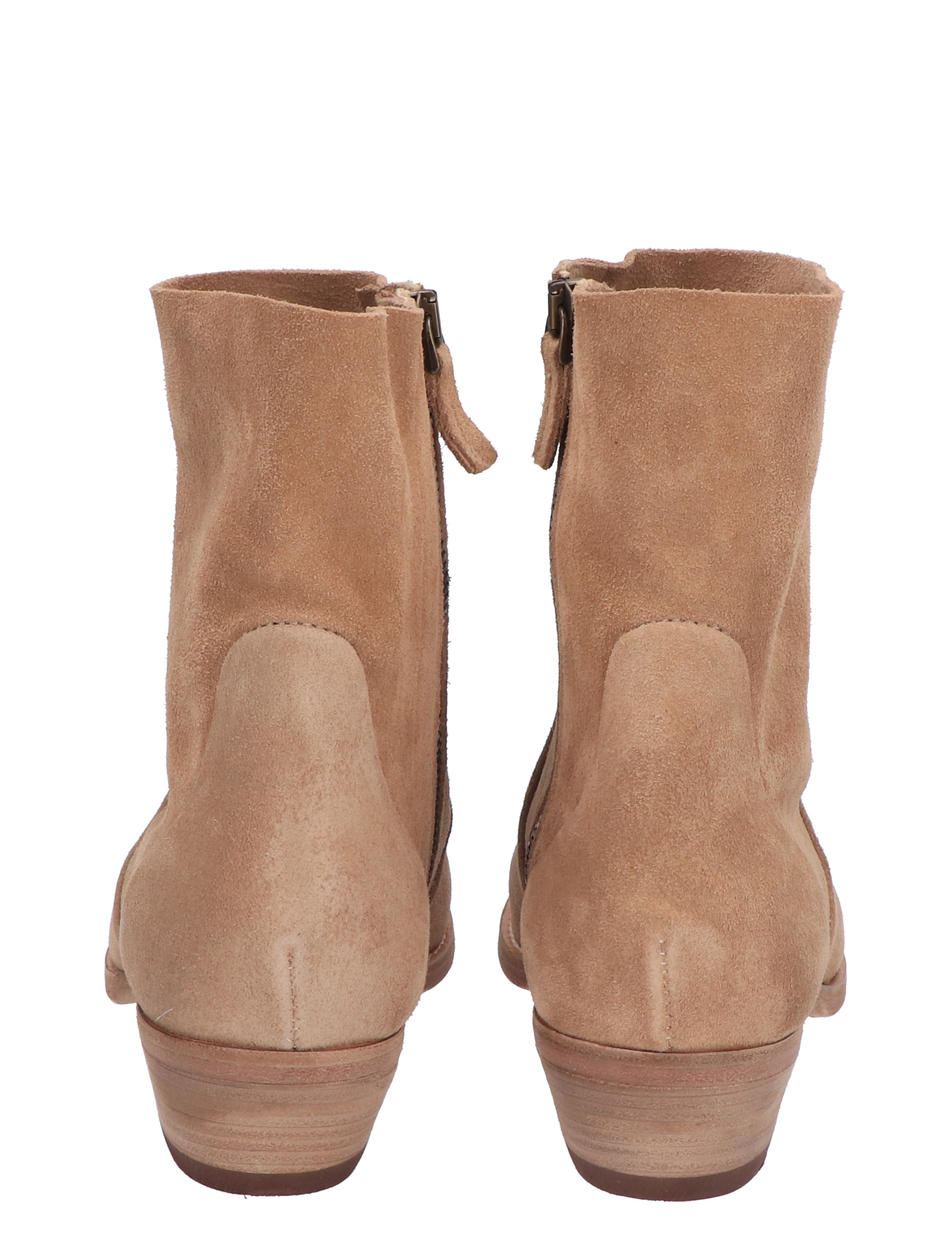 Julie Dee - ME307 Ecru - Dames - Boots - Enkellaarsjes - Cowboylaarzen - 47326_77_6