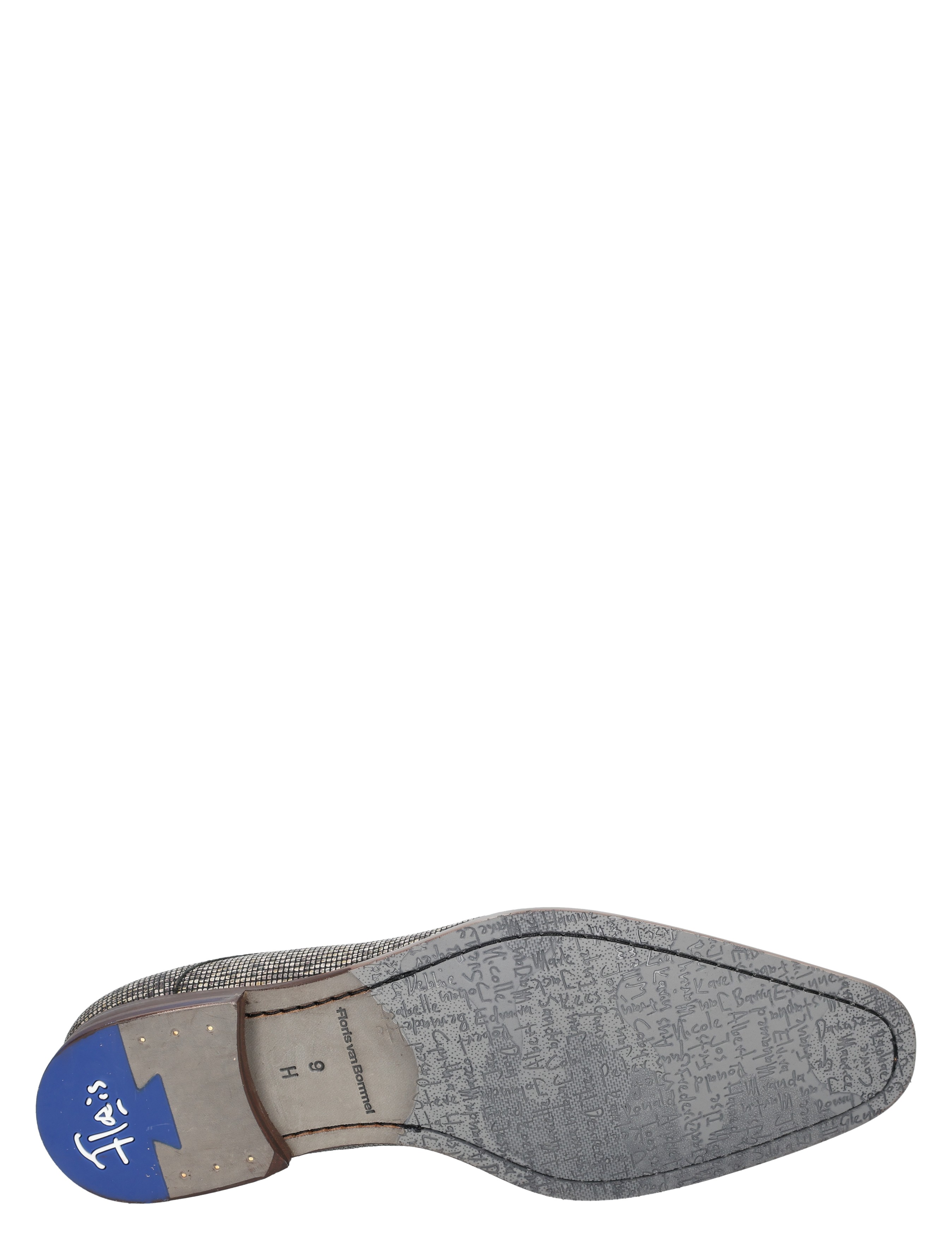 loafer, slipper, print, leder, zool