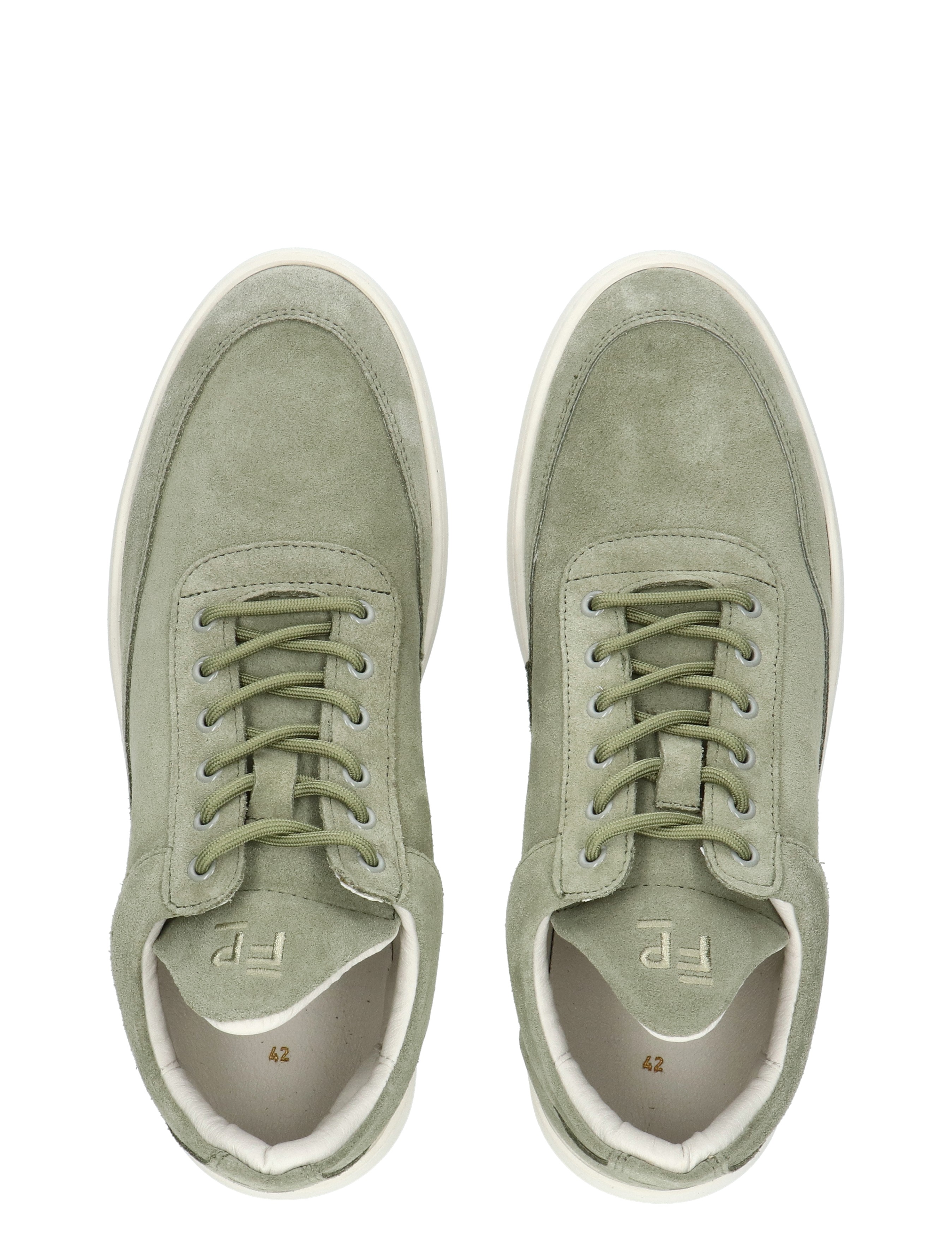 Filling Pieces - Low Top Organic Tea Green - Heren - Lage Sneakers - Sneakers - 49882_66_8