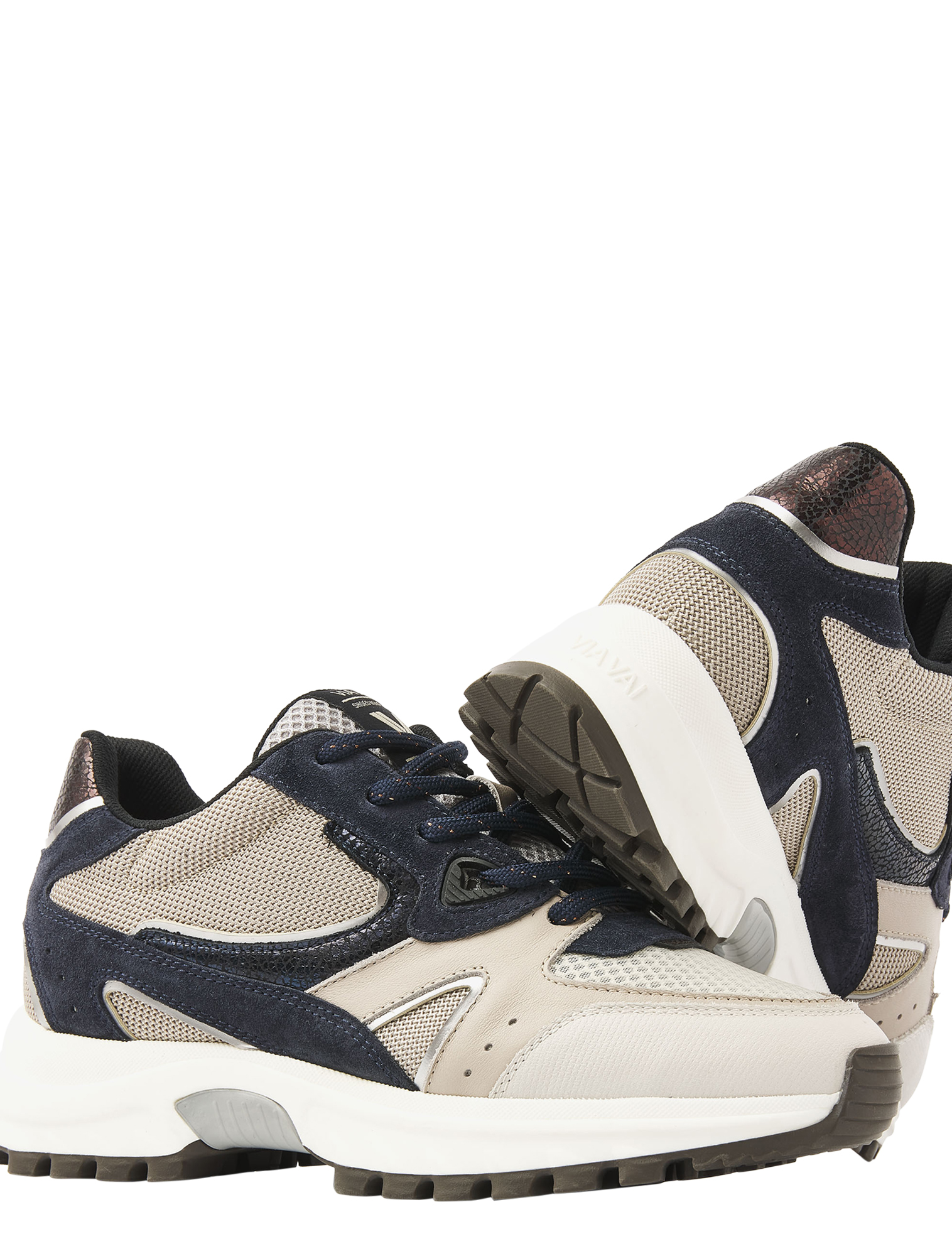 VIA VAI - Danae Vicky 62297 03-603 Beige - Sneakers - Dames - Lage Sneakers - 50061_77_5