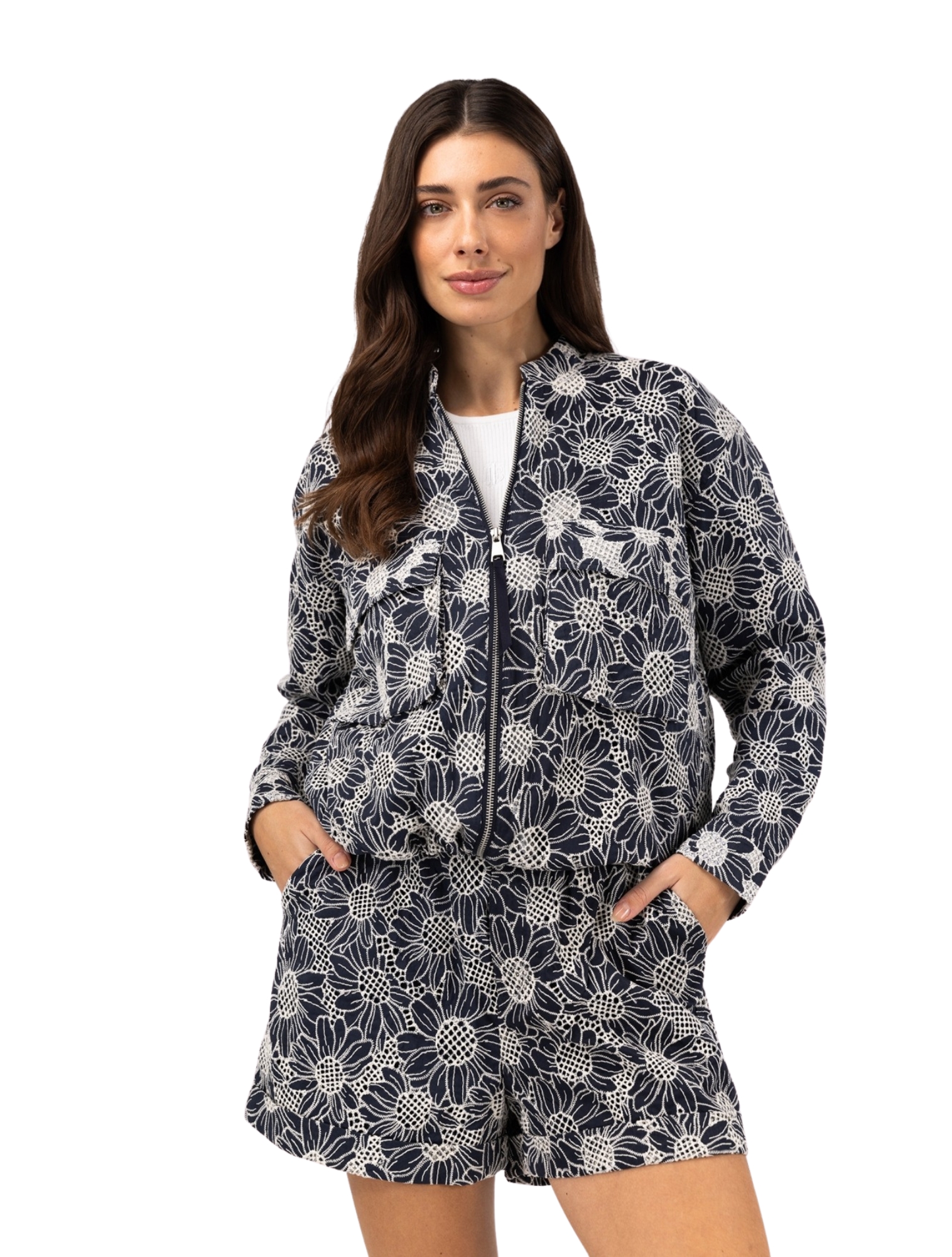 Ibana - Jaidy 302540035 Dark Sapphire - Dames - Jassen en Jacks - 48001_38_3