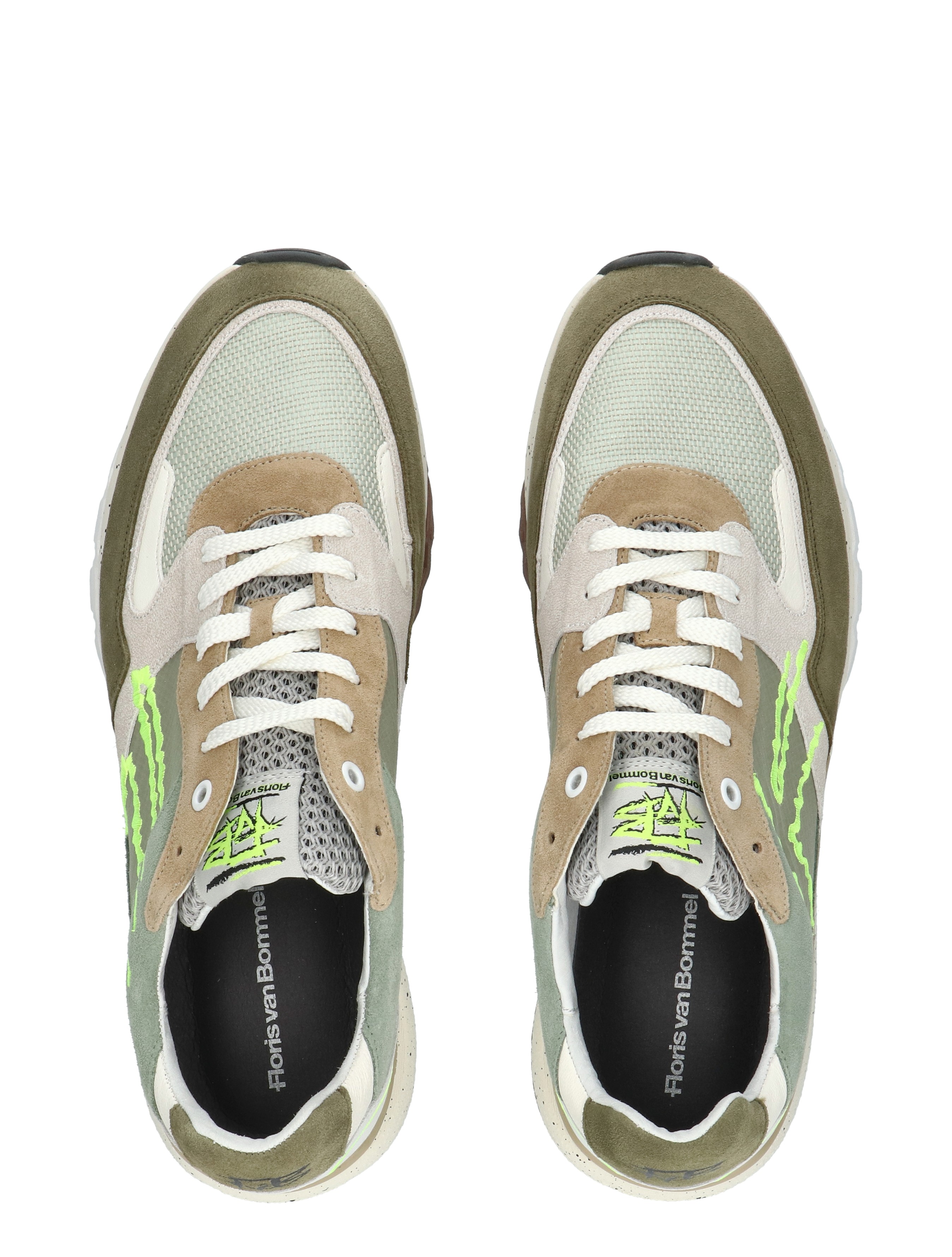 Floris van Bommel - De Treener 10243 52-01 Light Green G+ Wijdte - Heren - Lage Sneakers - Sneakers - 50662_66_8