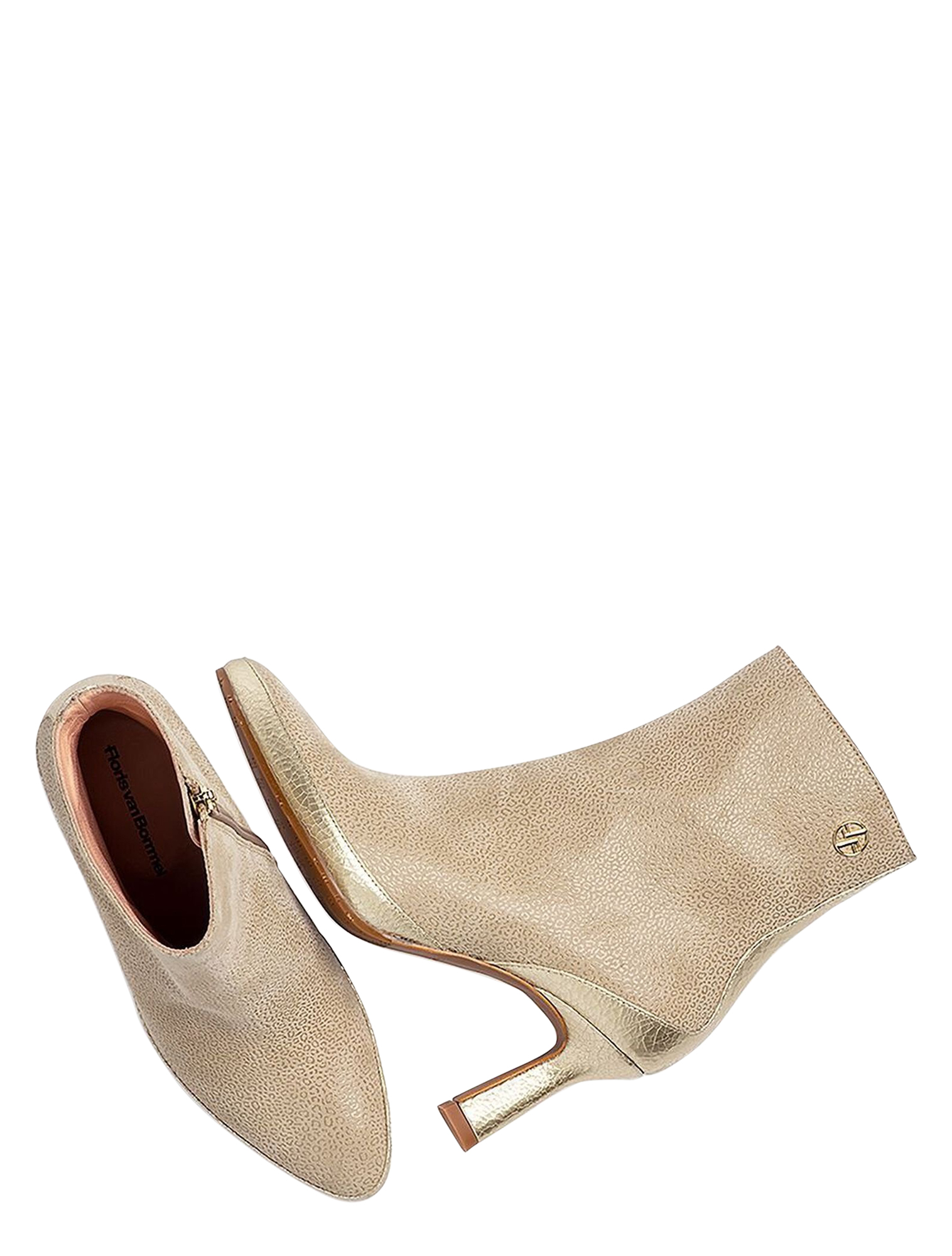 Floris van Bommel - Saxi SFW-50076 01.10 Naturel G-Wijdte - Dames - Boots - Enkellaarsjes - 46524_77_4