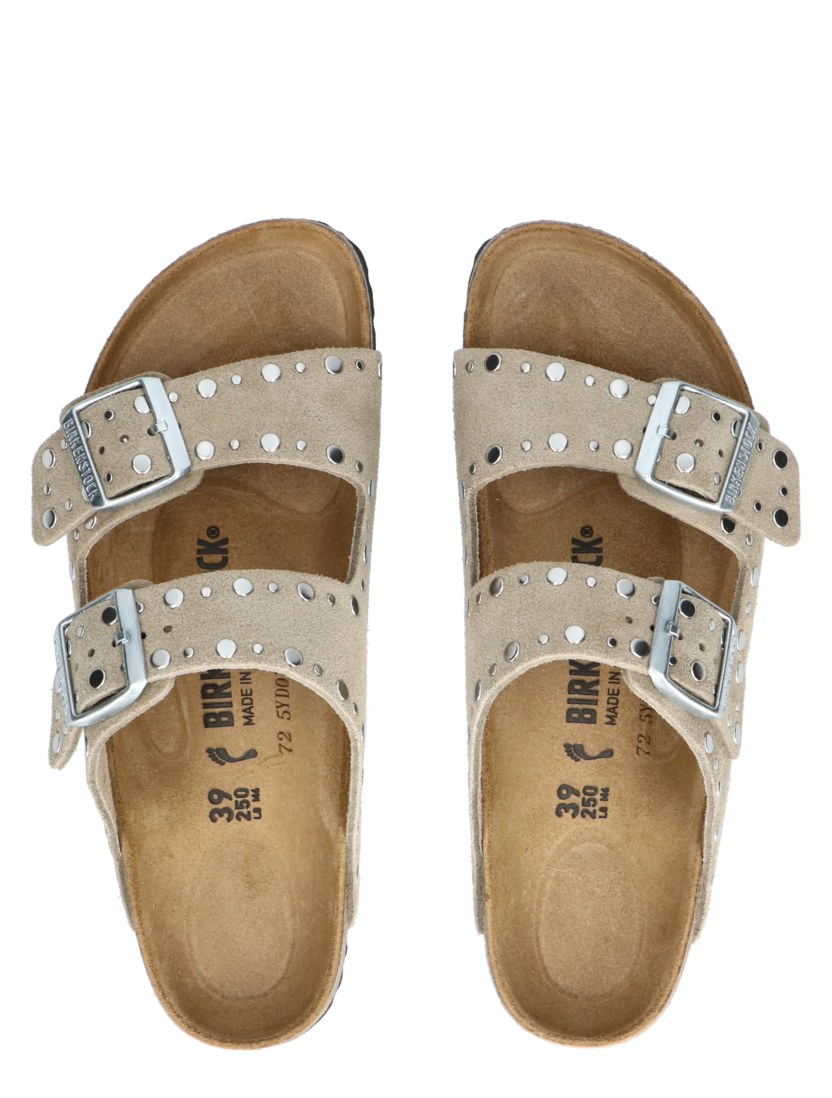 Arizona Rivet Women Taupe Narrow