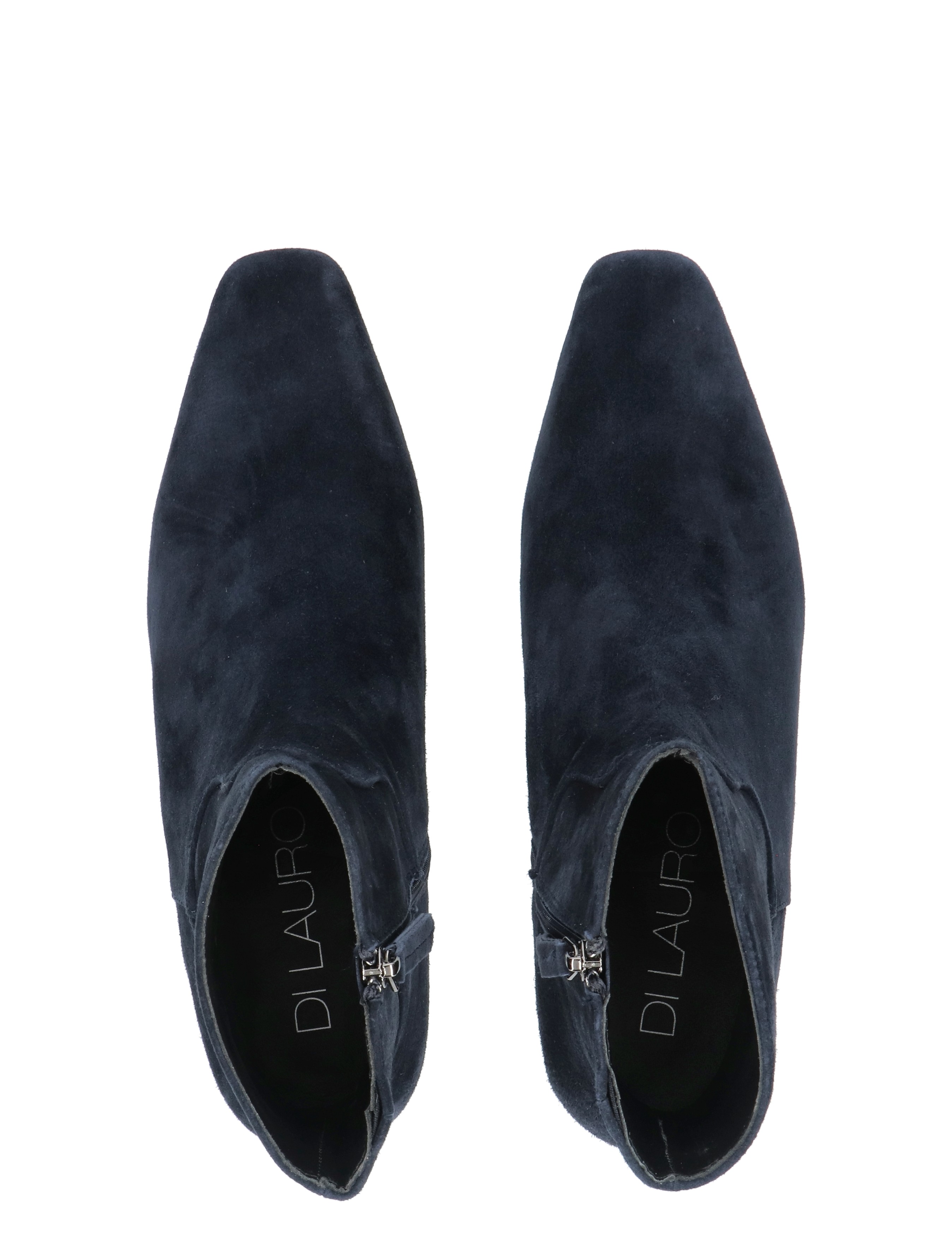laarzen, suede, donkerblauw, rits, anièle