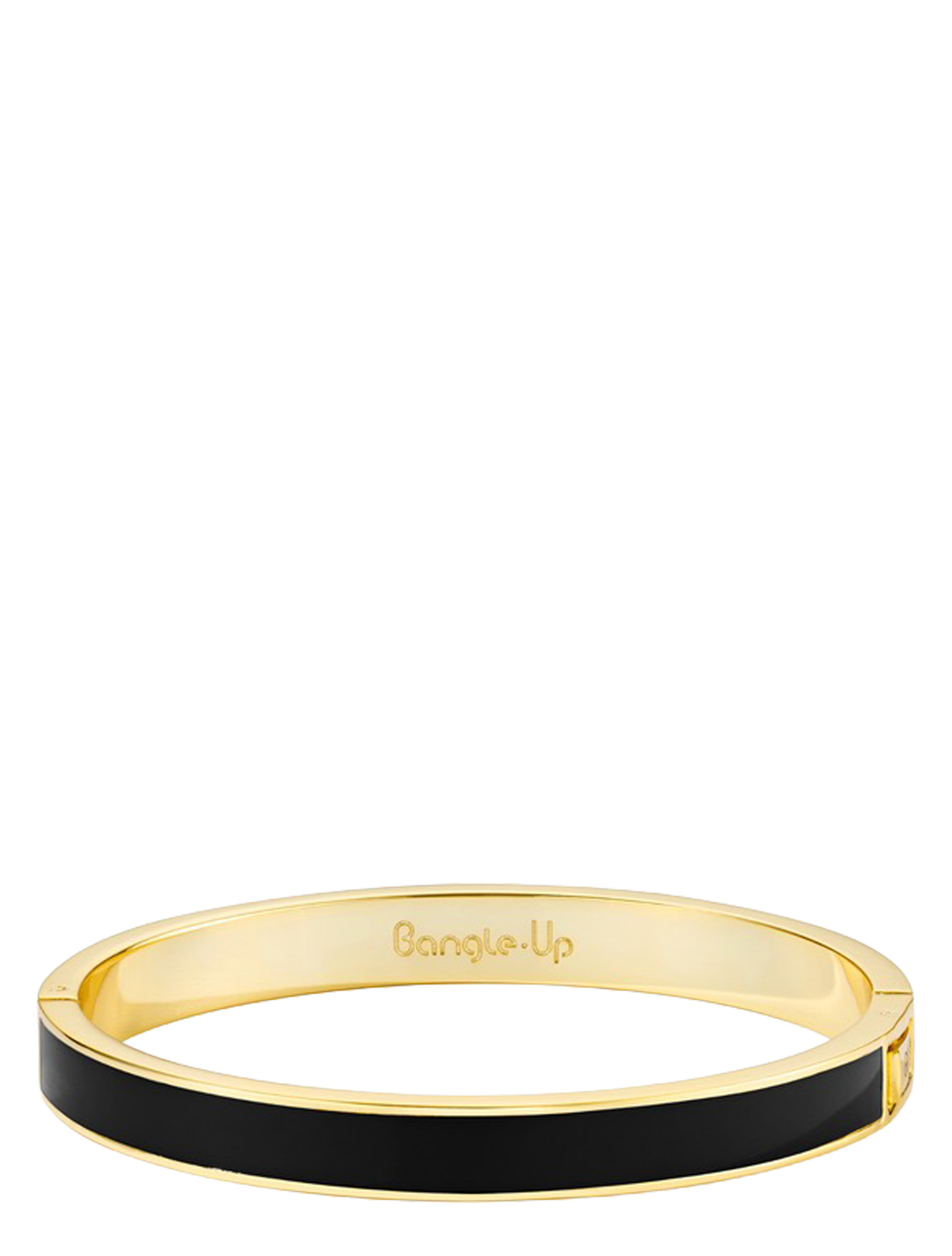 Bangle Up - Bangle Bracelet 0.7 cm Glided Metal Black - Overige Accessoires - Dames - 50958_10_1