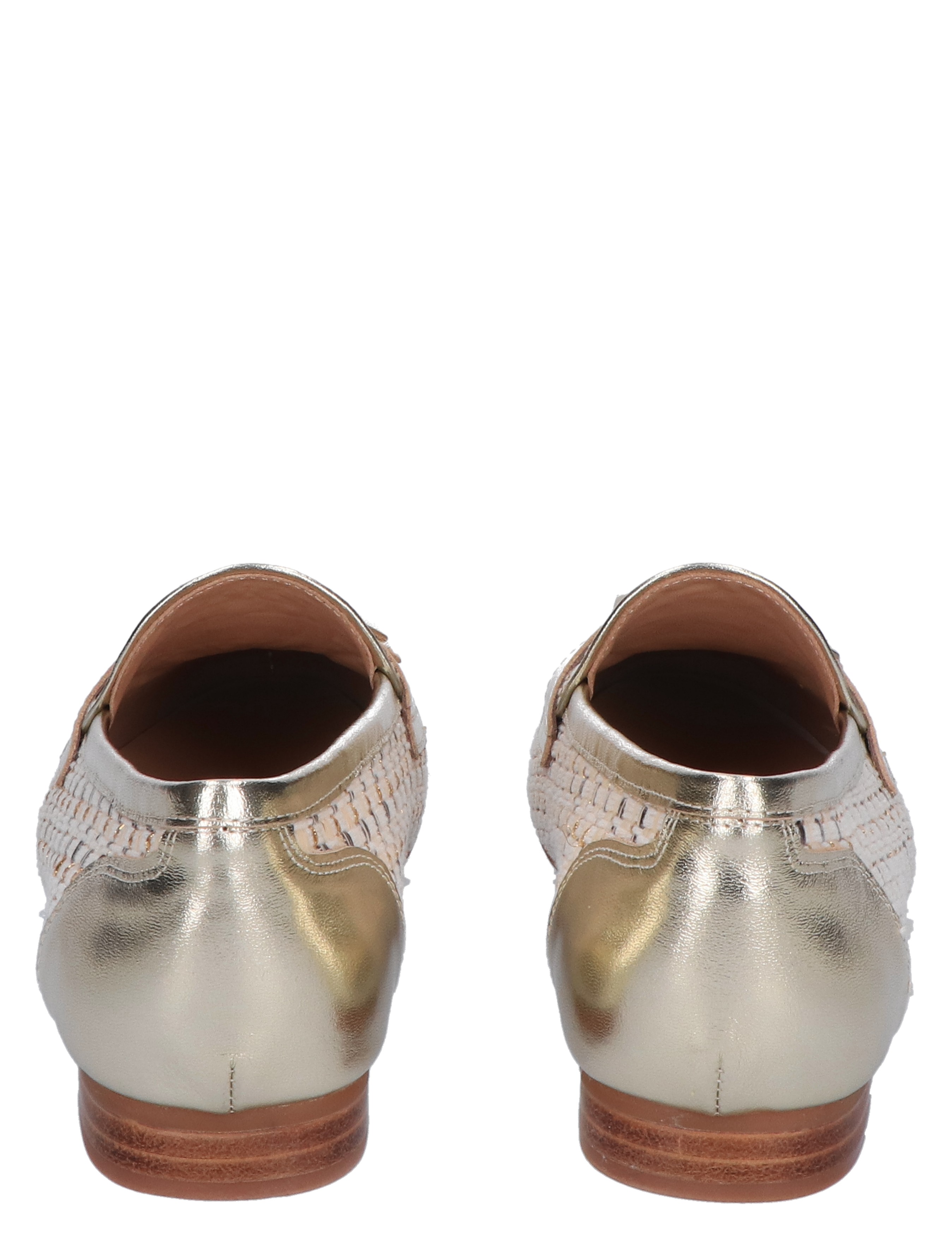 Di Lauro - Weslia Beige Silver - Dames - Loafers - 47646_77_6