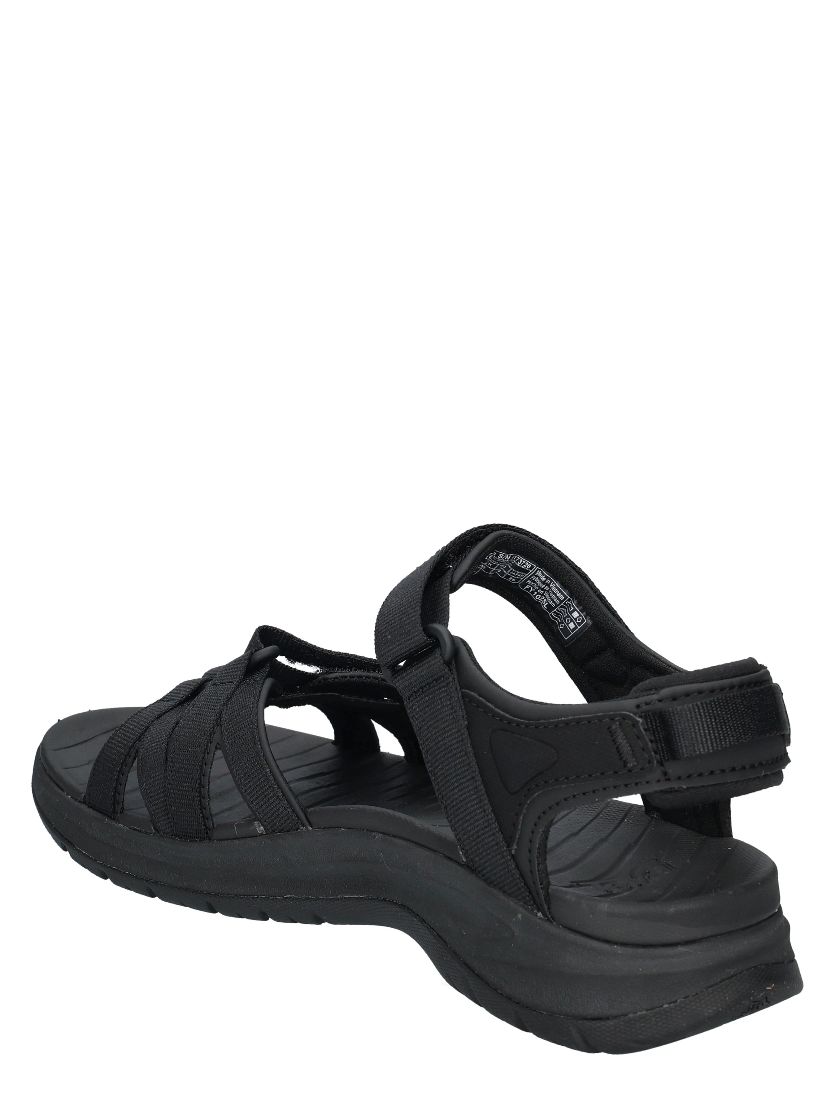 sandal, zwart, band, sandalen, waterbestendig