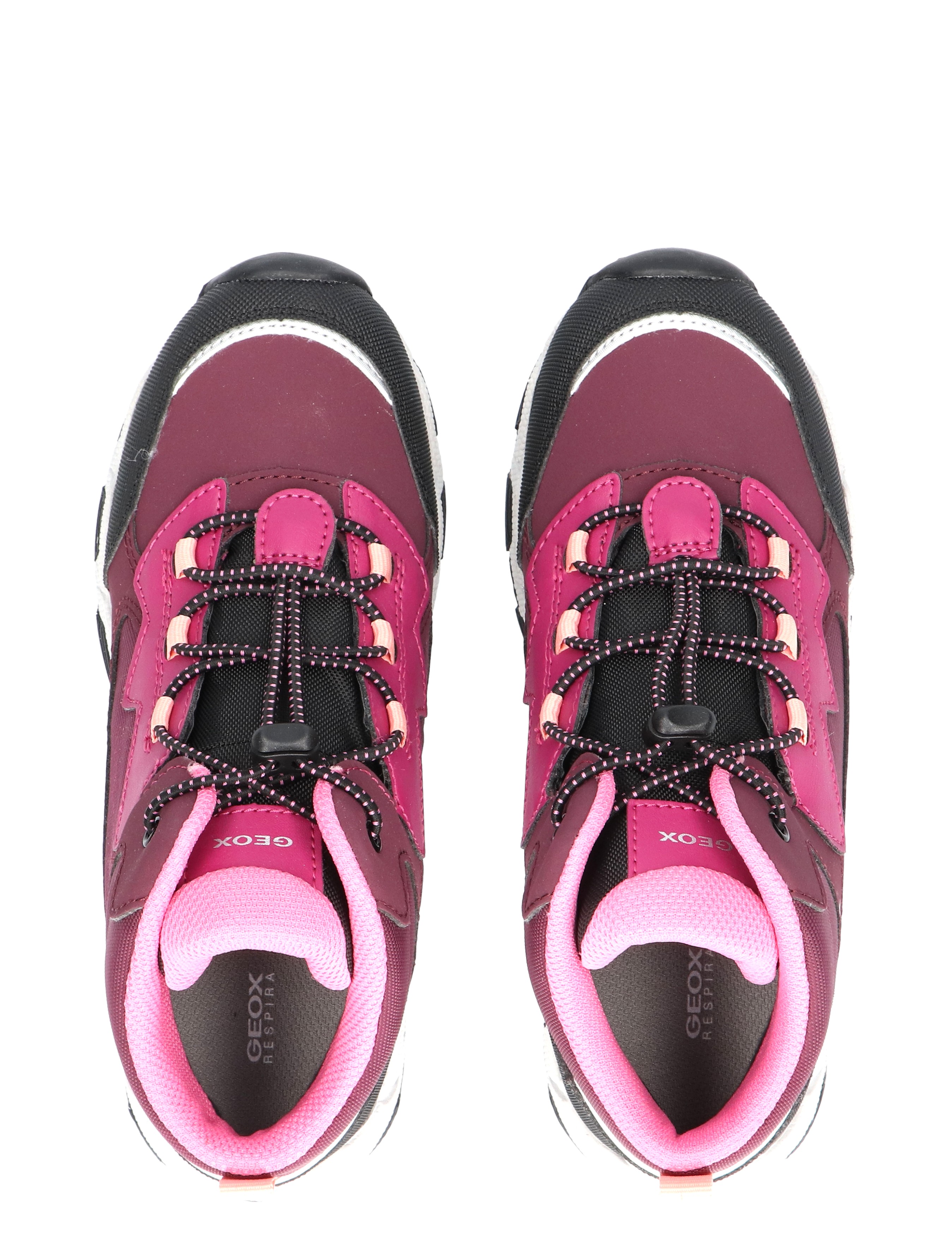 Geox - Magnetar GB ABX Bordeaux - Meisjes - Veter Boots - Boots - 48250_48_7