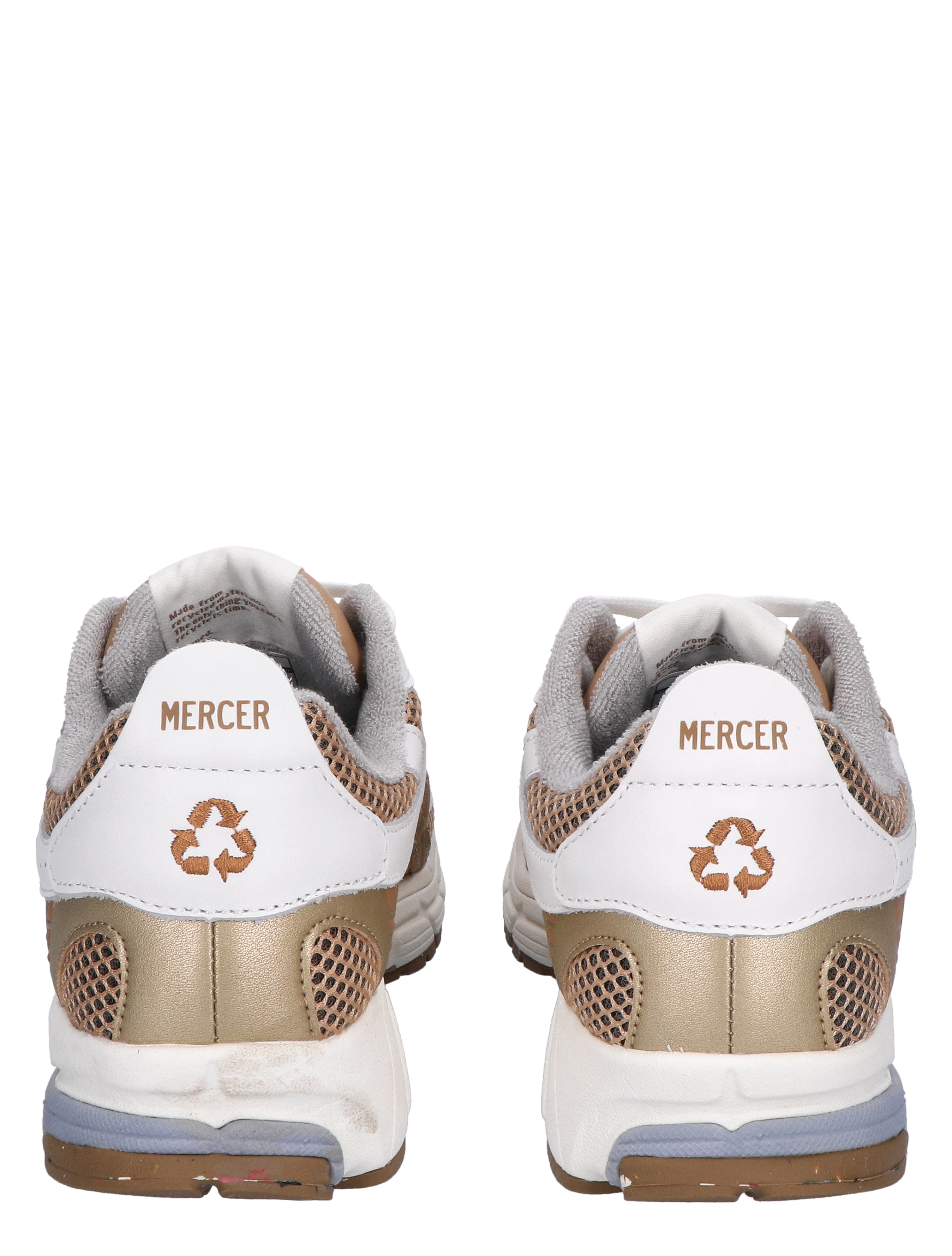 Mercer Amsterdam - Re-Run Women 160 White Gold - Sneakers - Dames - Lage Sneakers - 45465_85_6