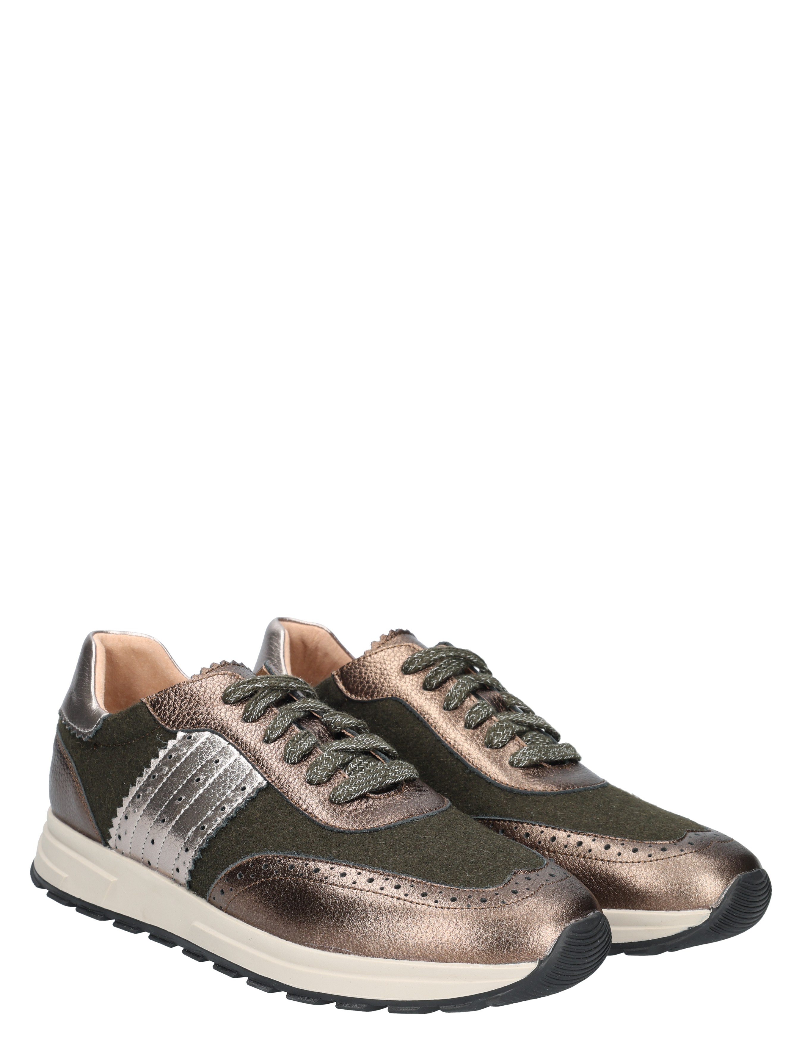 Rapid Soul - Yavanna 2545152 Bronze Lychee Leather - Dames - Veterschoenen - Casual Veterschoenen - 49474_22_5