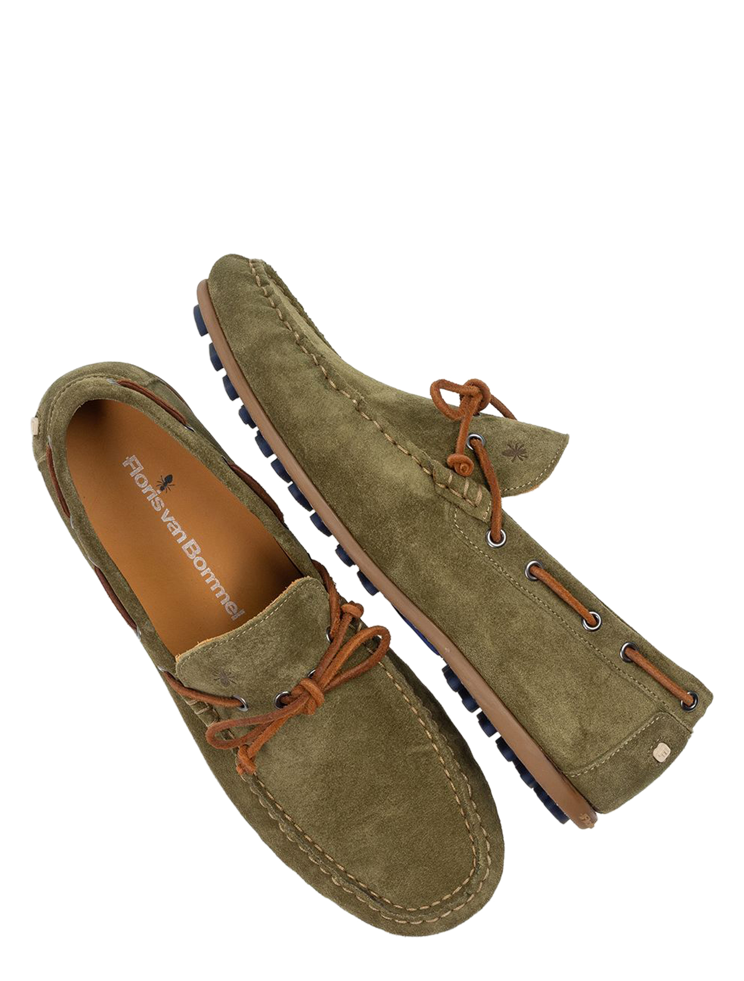 Floris van Bommel - De Drijver 40031 01.16 Green H-Wijdte - Heren - Moccasins - 51467_66_3