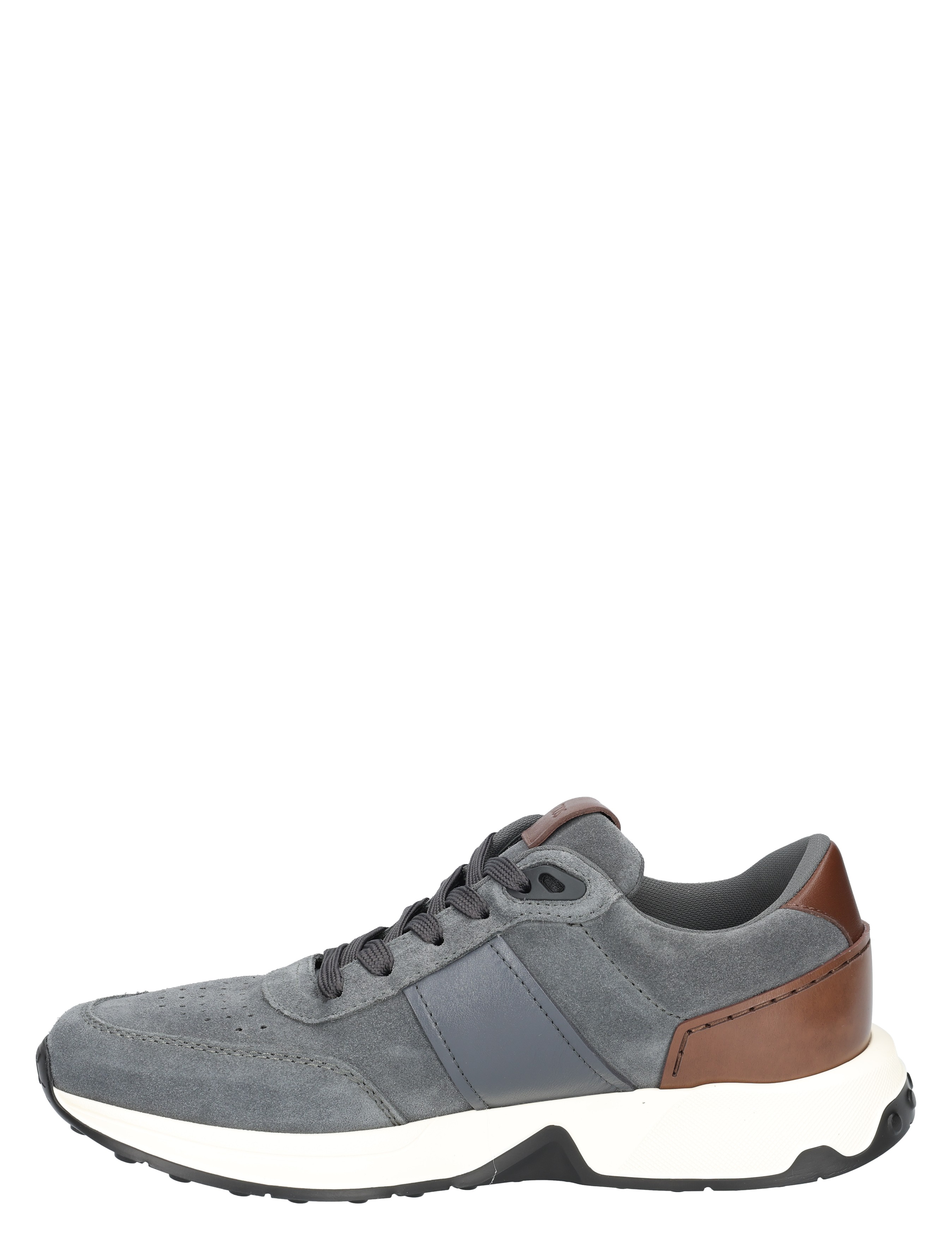 Tods - Sneakers in Suede IRA RD13 Grey - Heren - Lage Sneakers - Sneakers - 48236_99_2