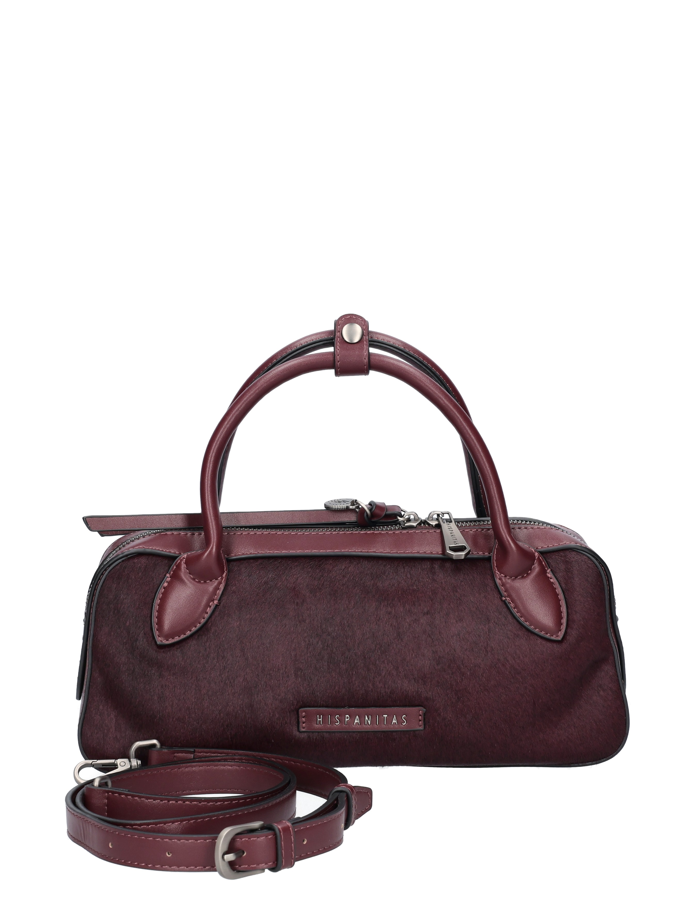 tasje, handtas, bordeaux, leren, riembandtasje
