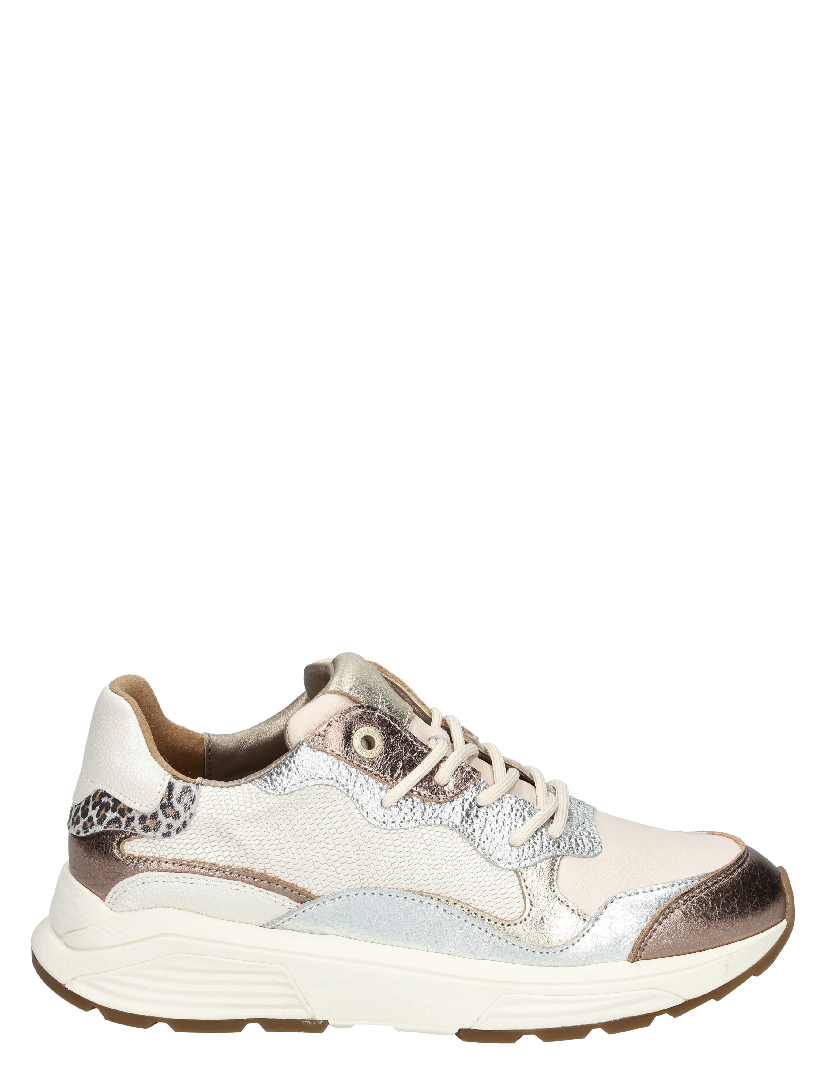 Xsensible - 33011.3 Rainbow Metallic 396 Bronze Combi G- Wijdte - Dames - Veterschoenen - Casual Veterschoenen - 50407_77_1