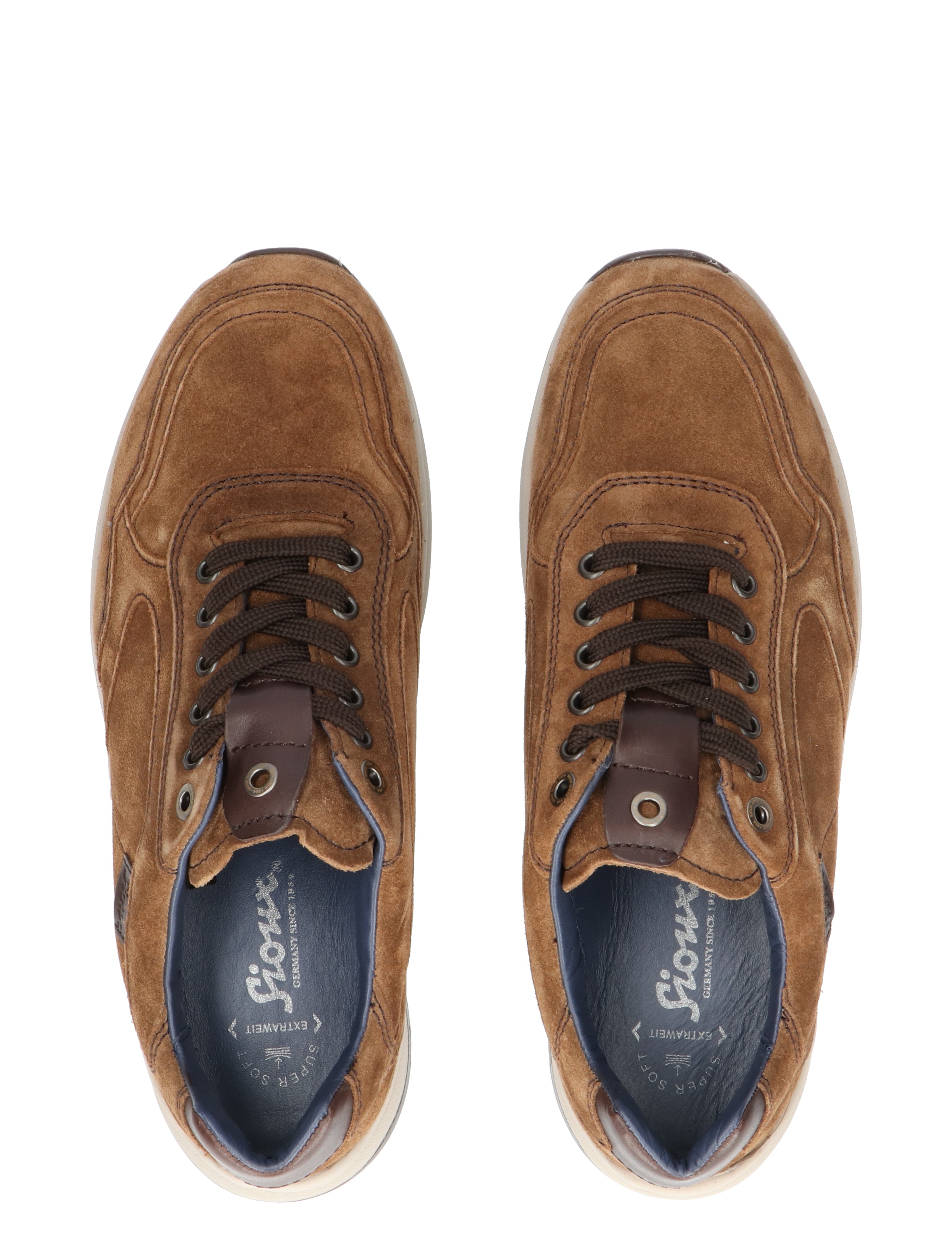 Sioux - Turibio 10807 Teak J-Wijdte - Heren - Veterschoenen - Casual Veterschoenen - 45934_22_7