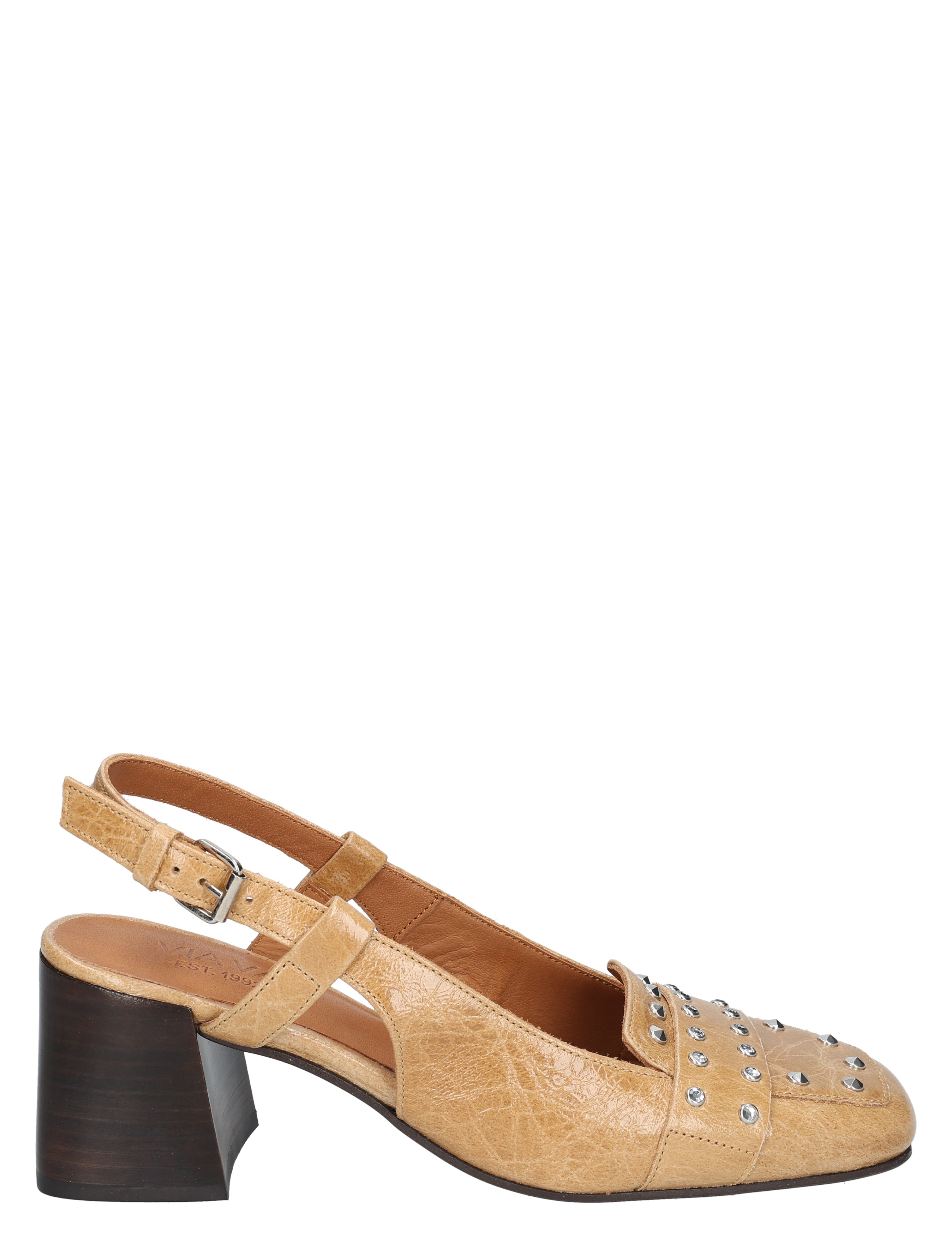 VIA VAI - Laine Julia 62402 02-308 Seattle Cognac - Dames - Pumps - 50819_02_1