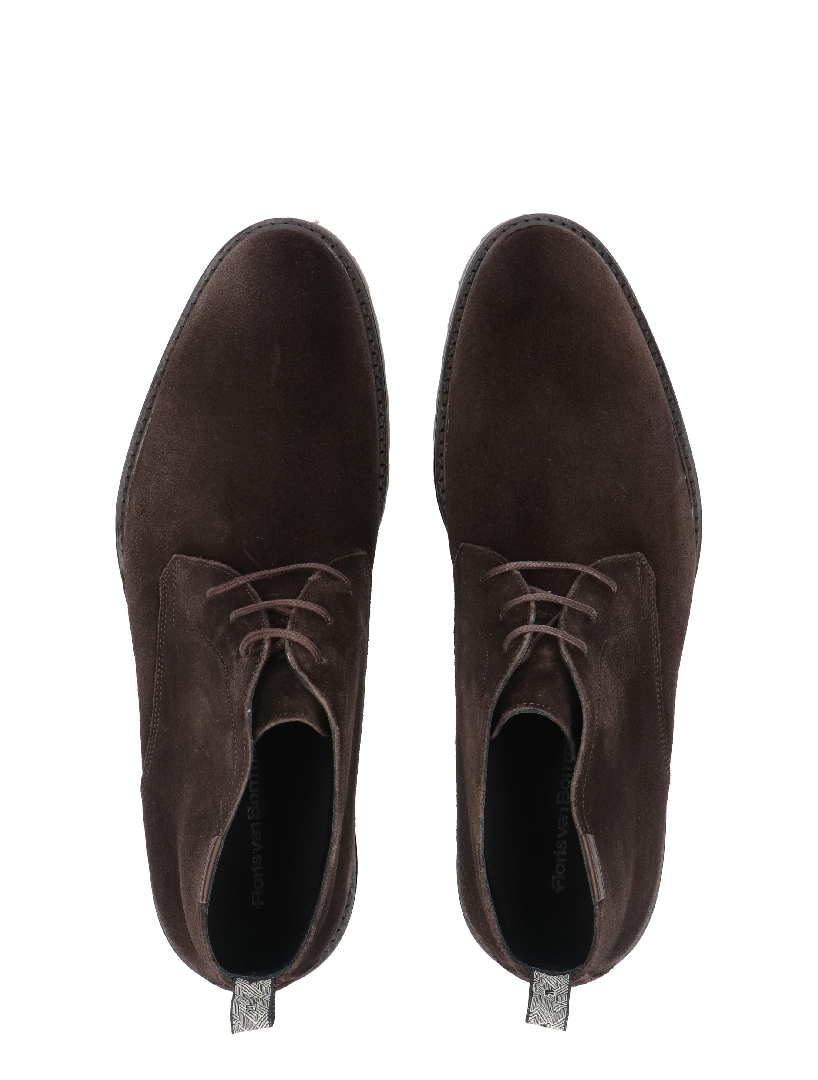 suede, bruin, laarzen, veters, enkellaars