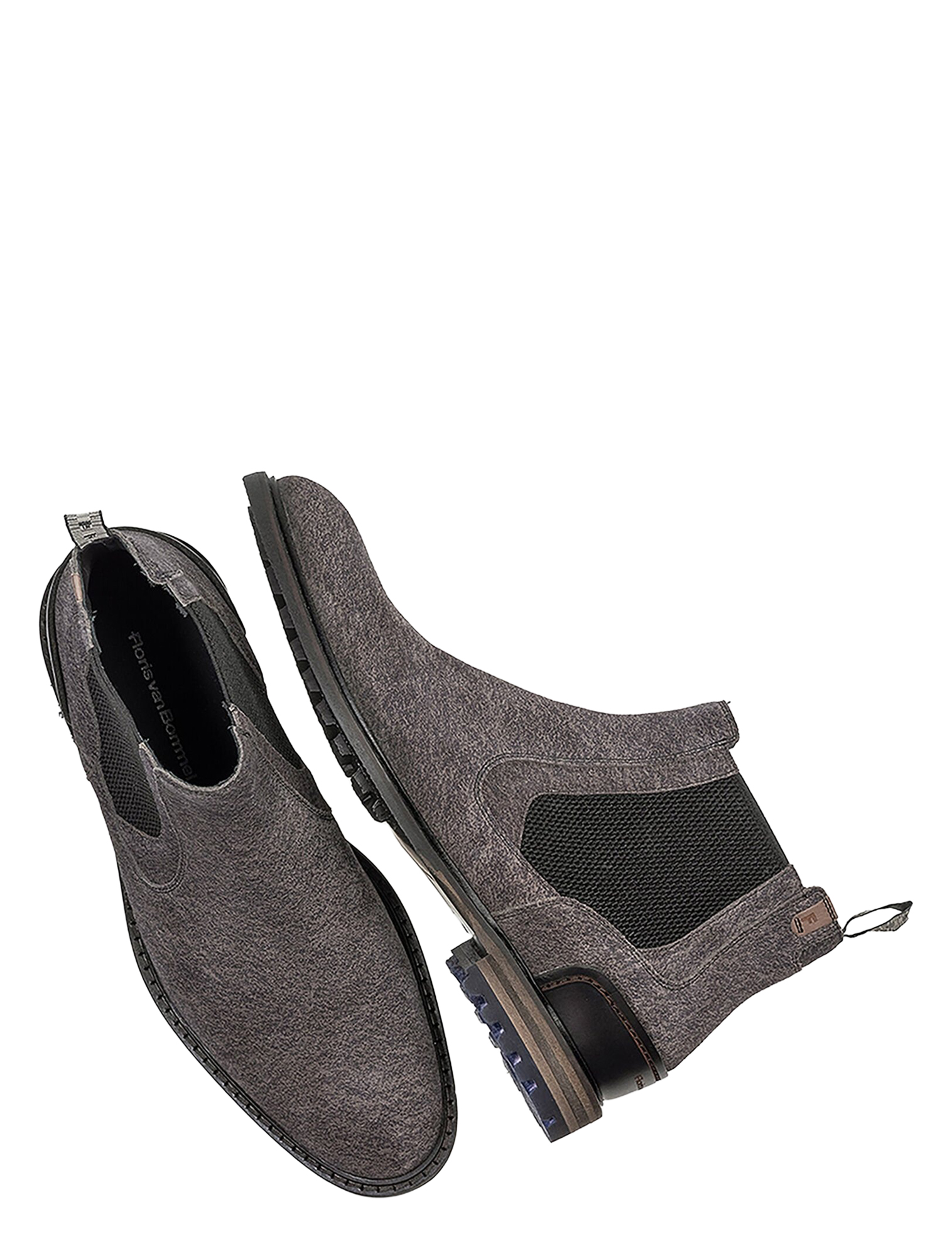 Floris van Bommel - Crepi SFM-60039 34-01 Taupe H-Wijdte - Heren - Chelsea Boots - Boots - 50146_77_3