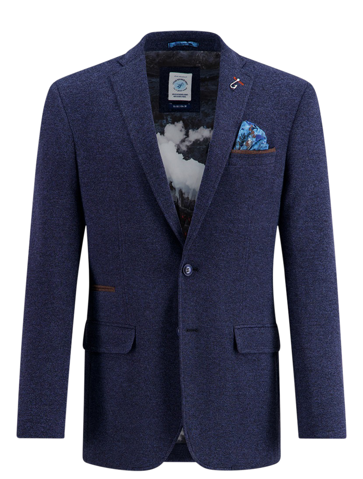 A Fish Named Fred - 32.104 Navy - Heren - Jassen & Jacks - 49551_33_1