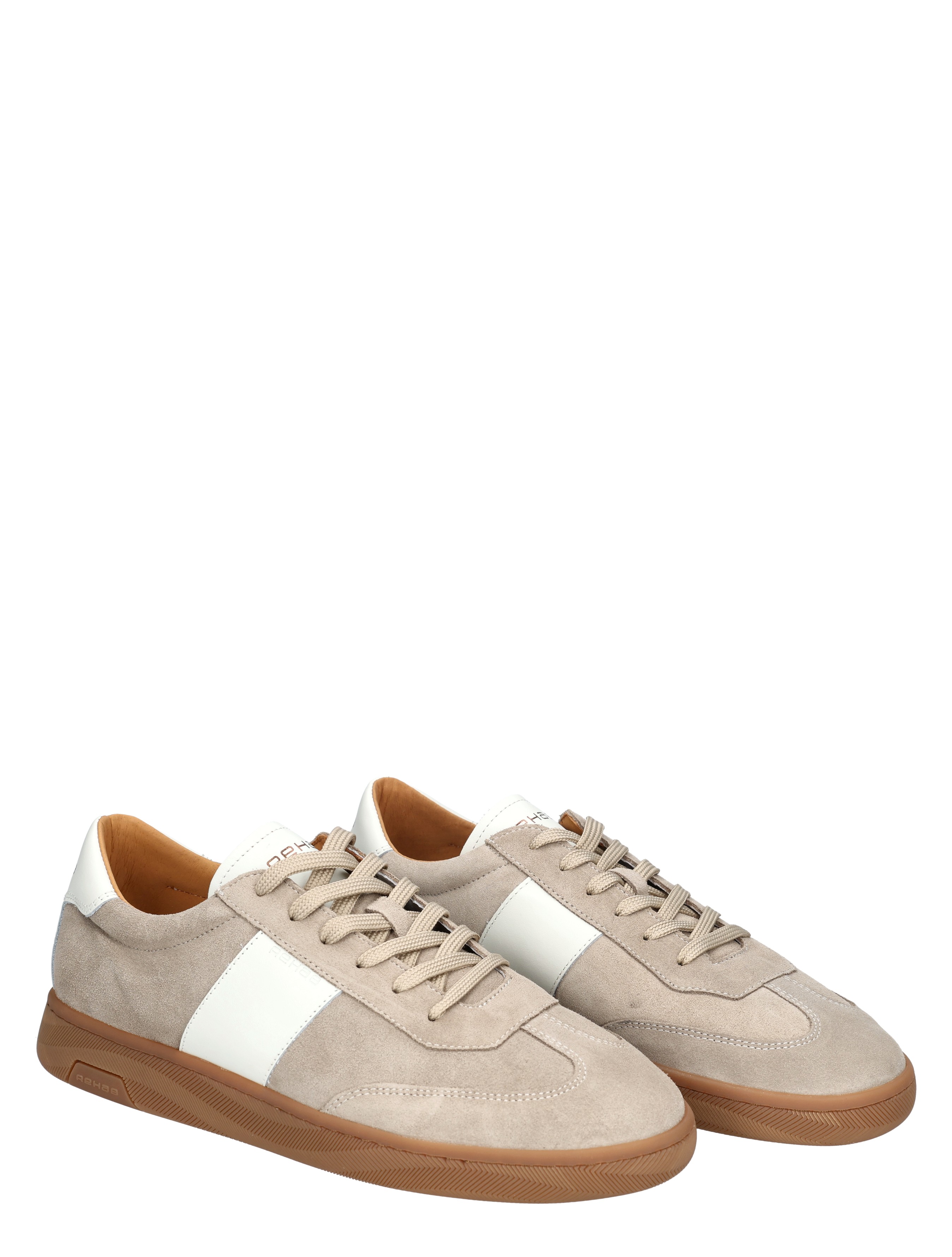Rehab Footwear - Zack Suede Leathe 2512633103 5300 Khaki - Heren - Veterschoenen - Casual Veterschoenen - 50805_77_5