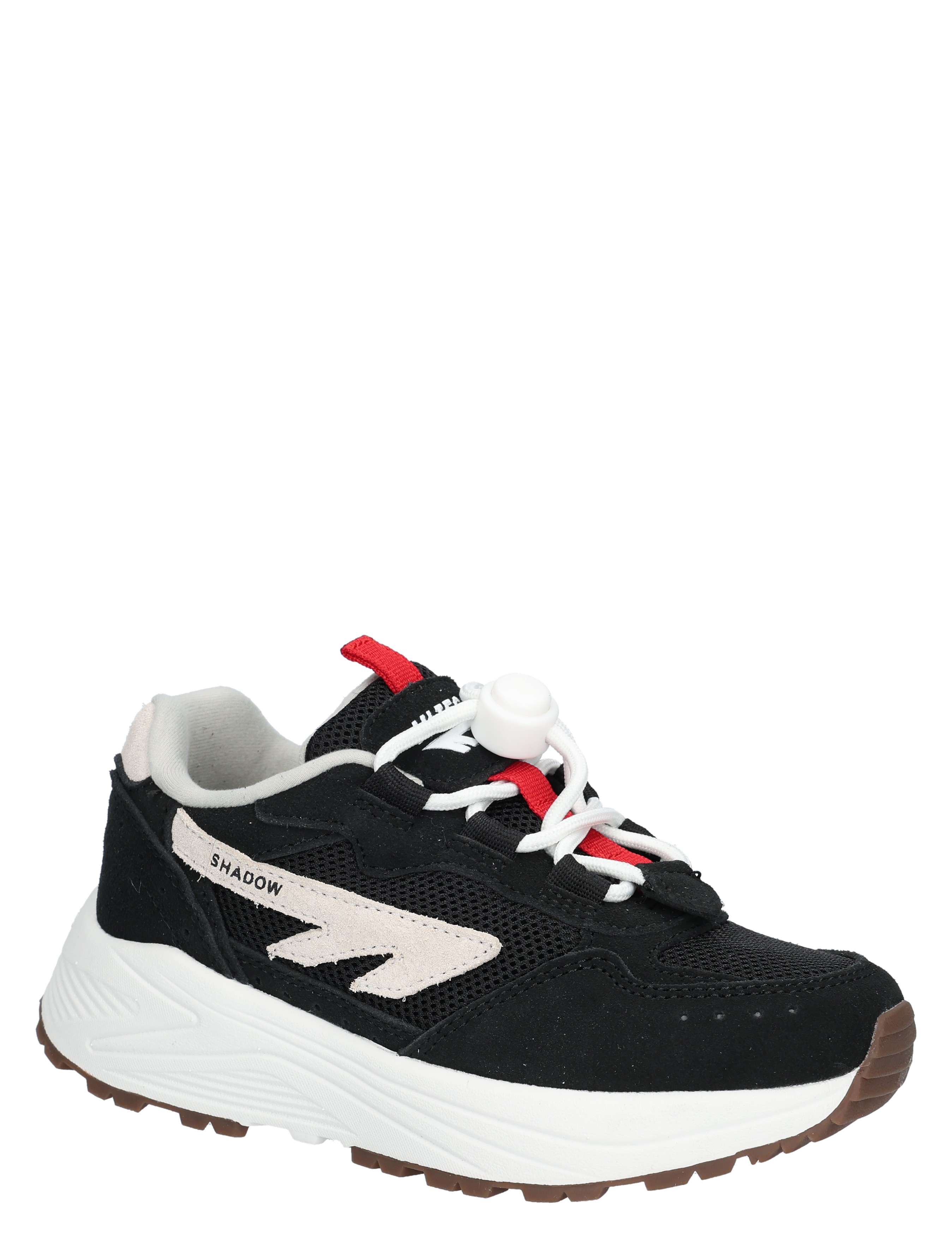 Hi-Tec - HTS Kids Shadow Black White Red - Meisjes - Lage Sneakers - Sneakers - 48317_11_3