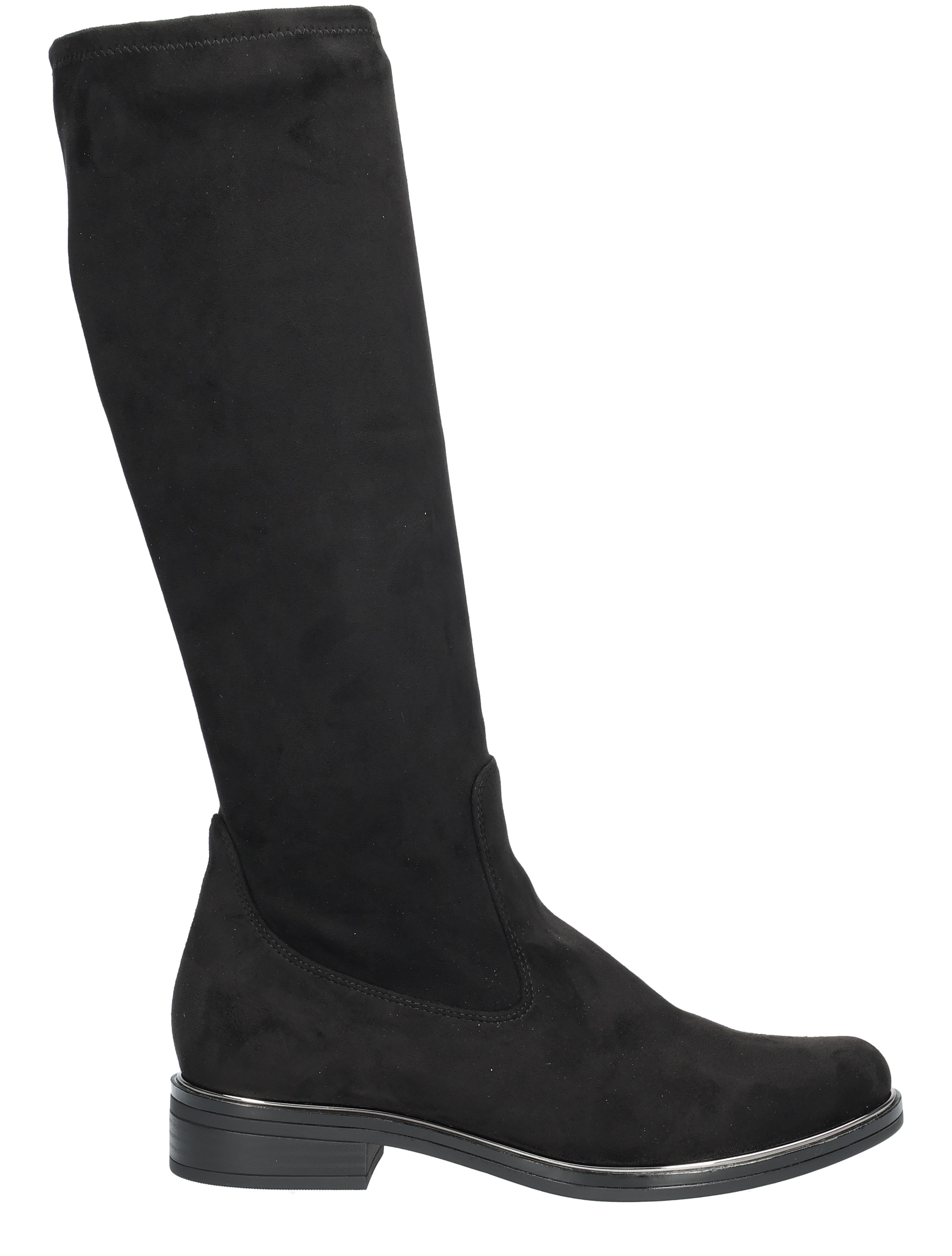 Caprice - 25512 044 Black Stretch - Dames - Boots - Lange Laarzen - 48840_11_1