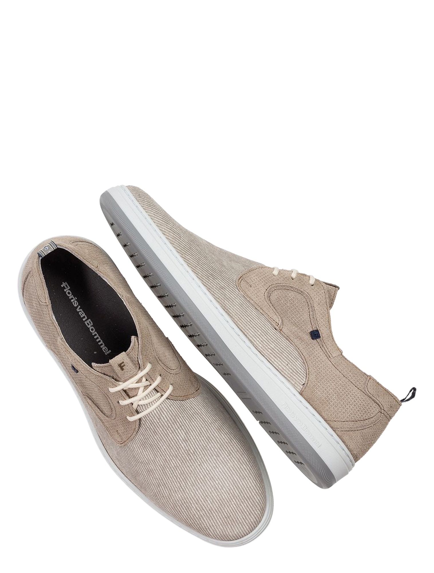 Floris van Bommel - De Dijker 30309 03.11 Light Brown H-Wijdte - Heren - Veterschoenen - Casual Veterschoenen - 51452_77_3