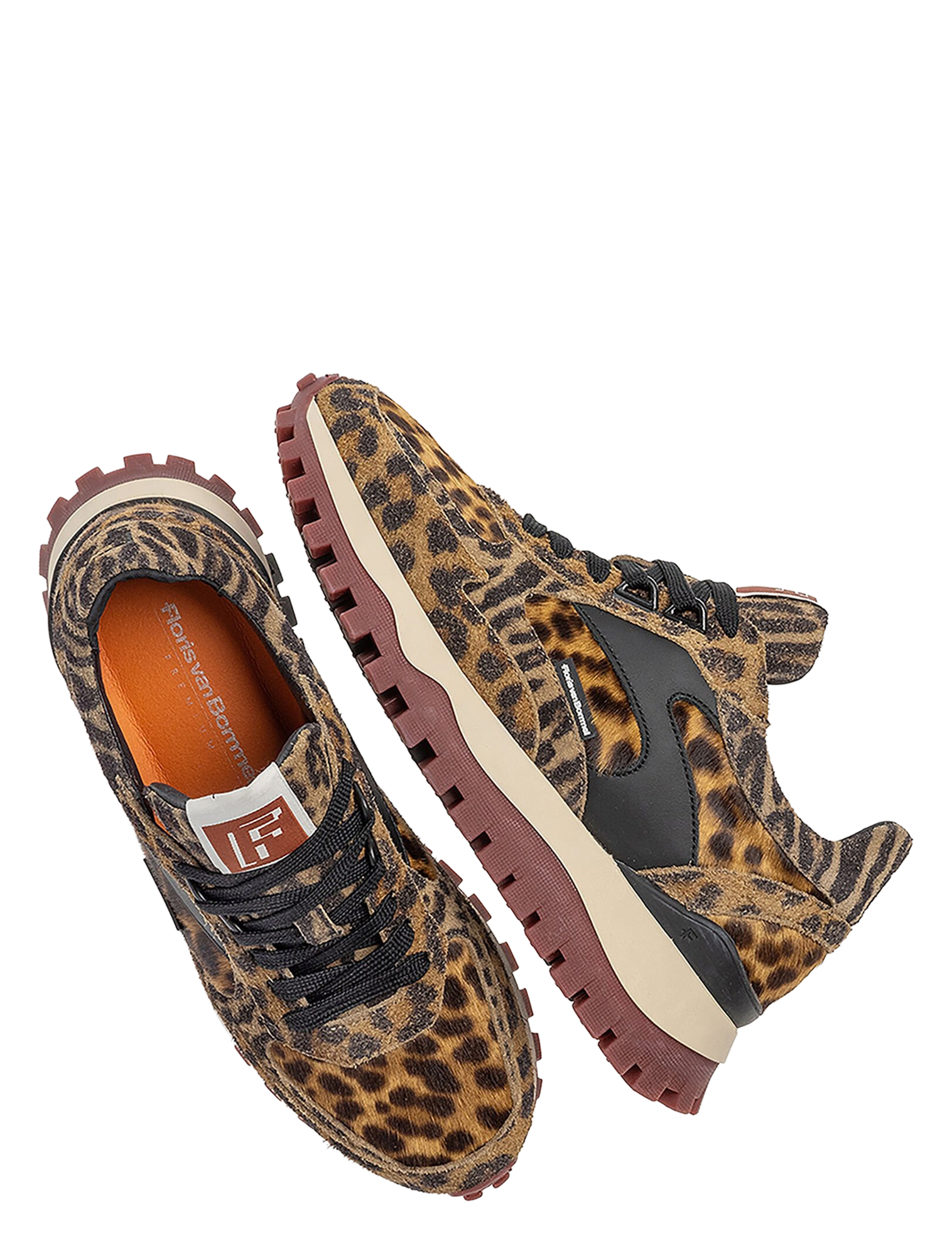 Floris van Bommel - Grommi SFW-10143 22-01 Light Brown G-Wijdte - Sneakers - Dames - Lage Sneakers - 50100_22_3