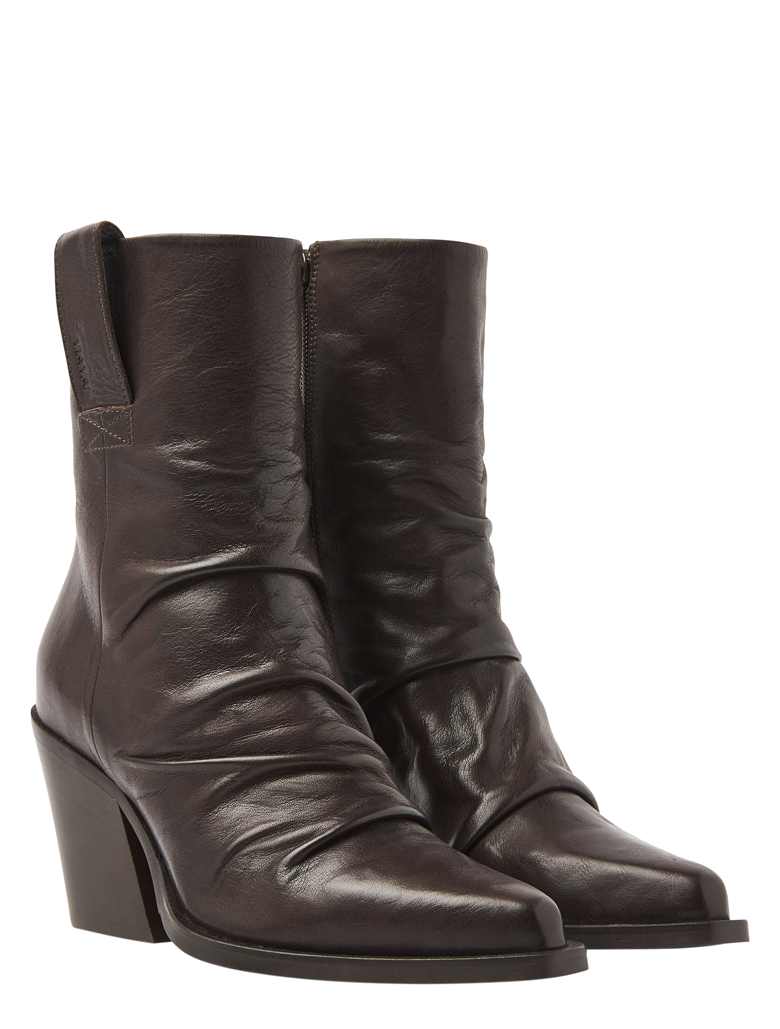 VIA VAI - Gioia Stella 62282 01-1310 Brown - Dames - Boots - Enkellaarsjes - 50058_22_2